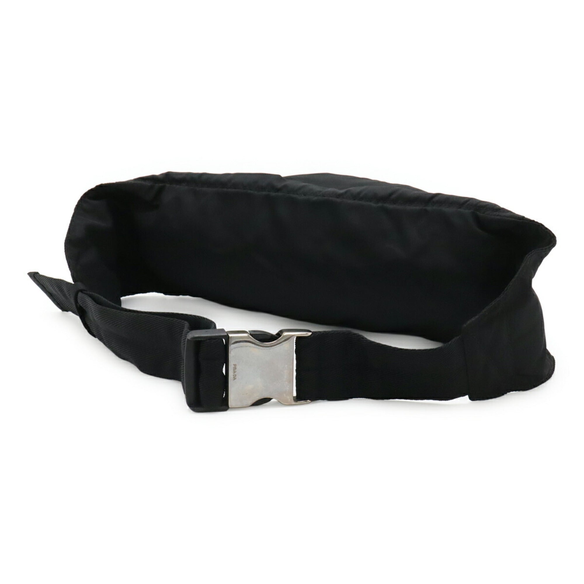 Prada Black Nylon Fanny Pack Sling Bag (Pre-Owned)