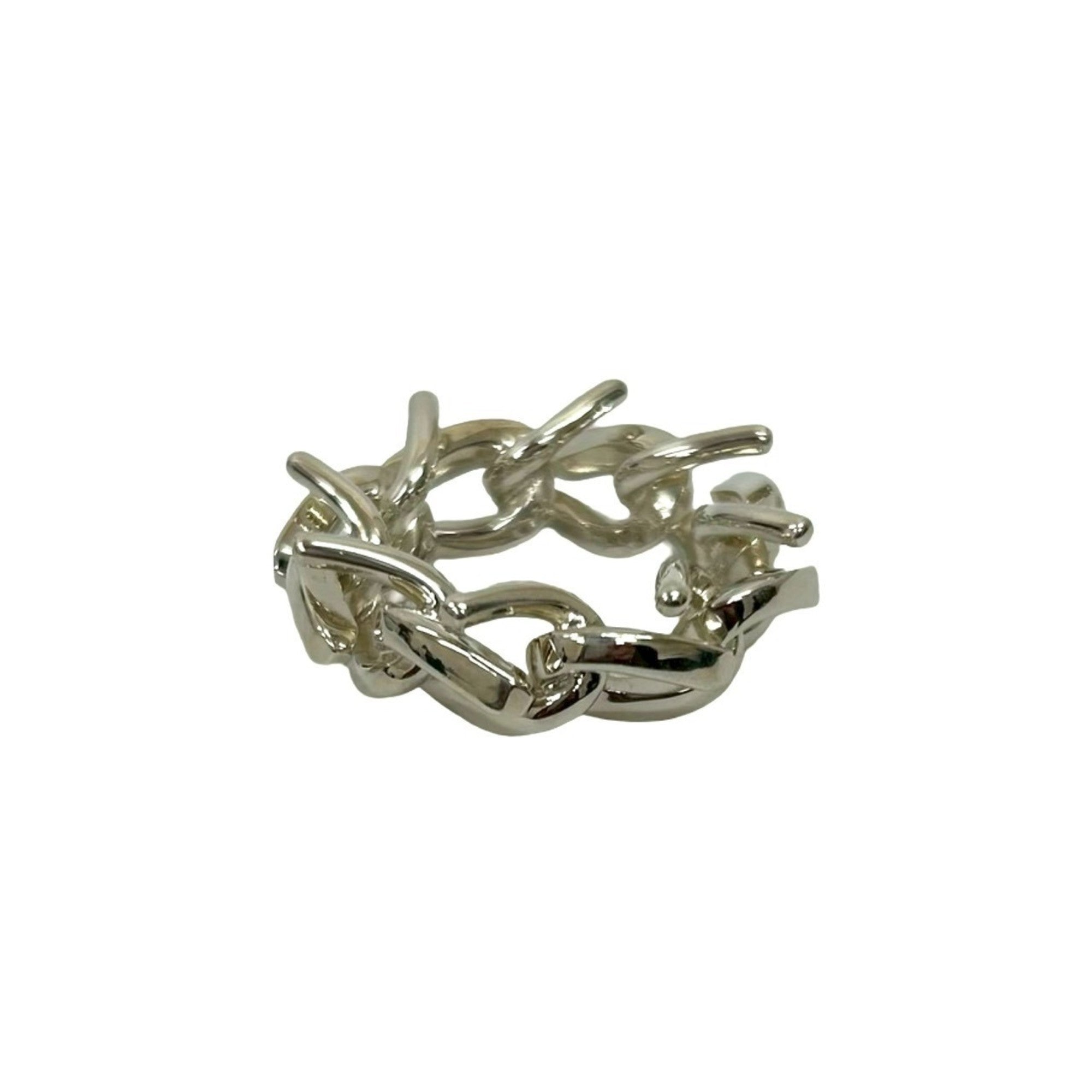 Tiffany Silver Silver 925 Band Ring (Pre-Owned)
