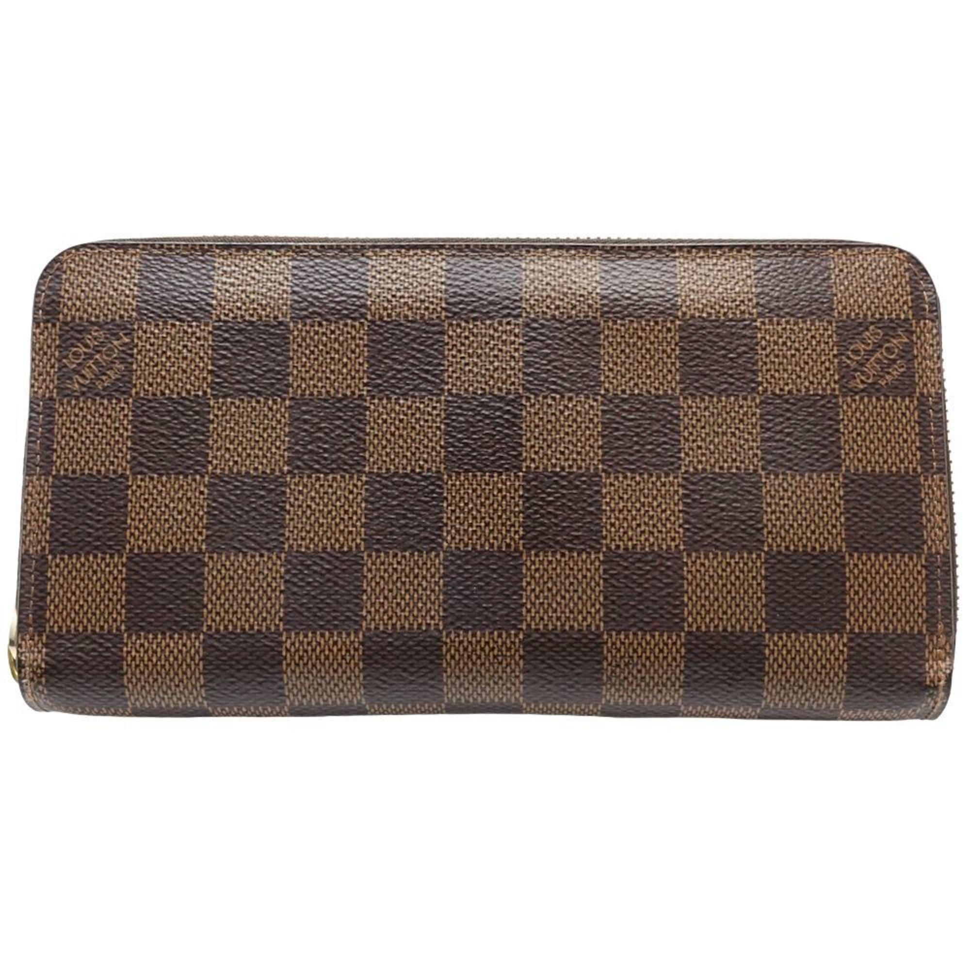 Louis Vuitton Ebene Rose Ballerine Canvas Long Wallet (Bi-Fold) (Pre-Owned)