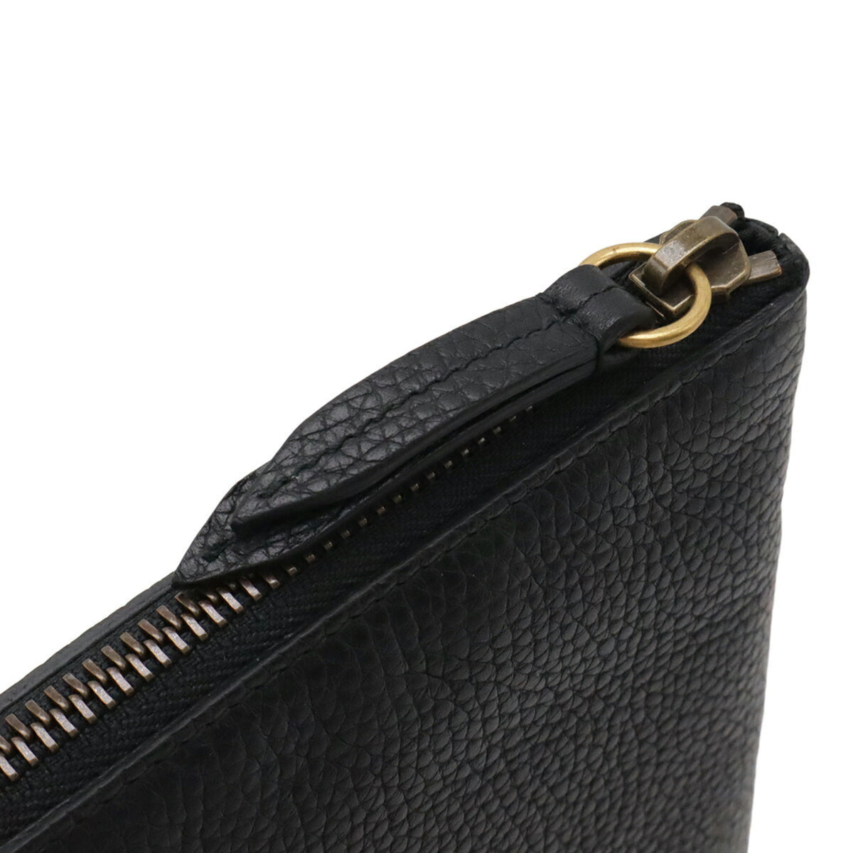 Gucci Black Leather Clutch Bag (Pre-Owned)