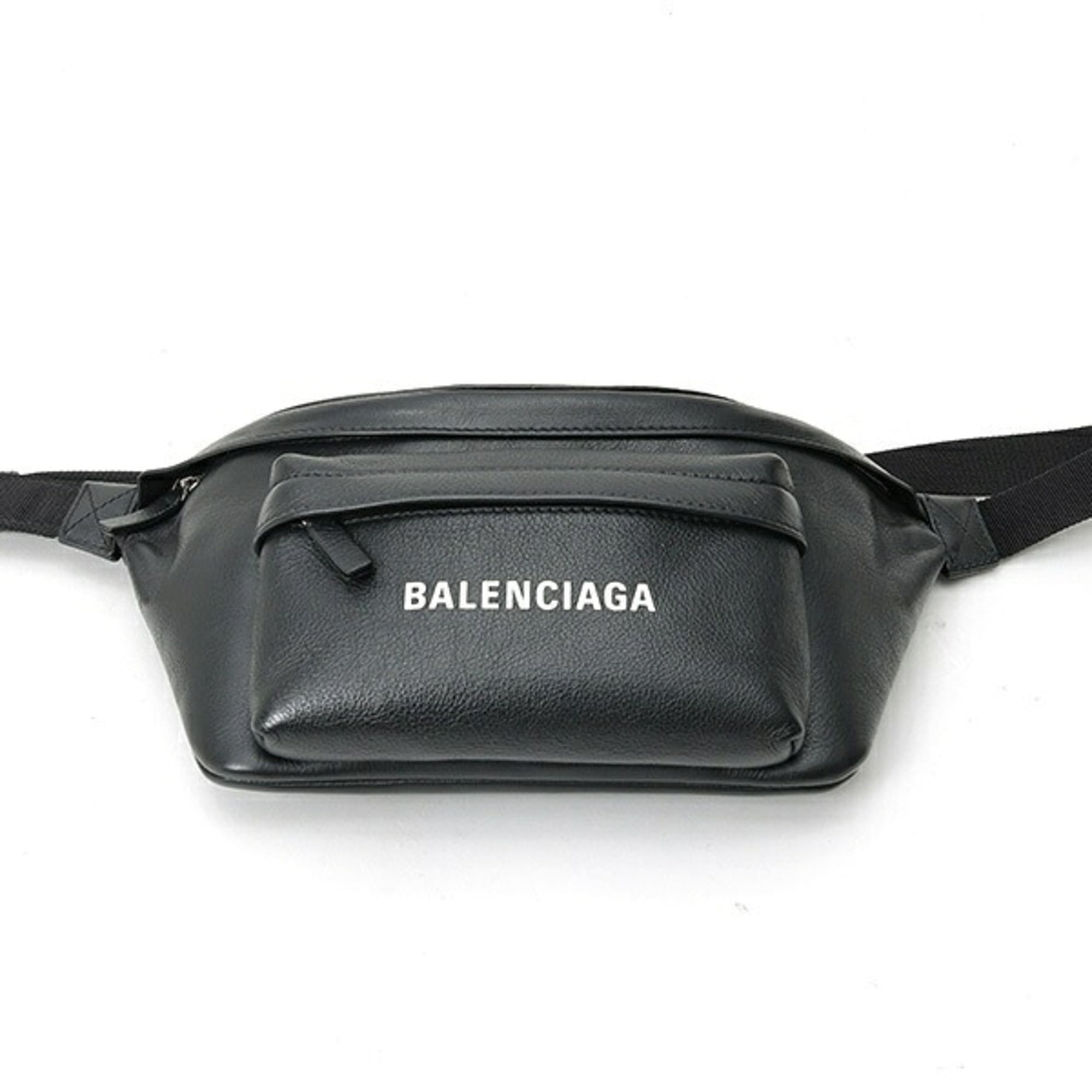Balenciaga Black Leather Sling Bag (Pre-Owned)