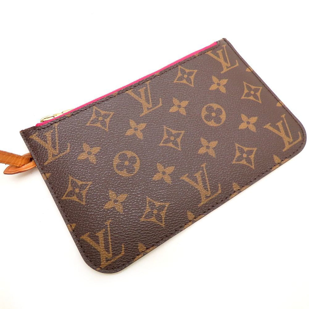 Louis Vuitton Monogram Brown Fuchsia Monogram Tote Bag (Pre-Owned)