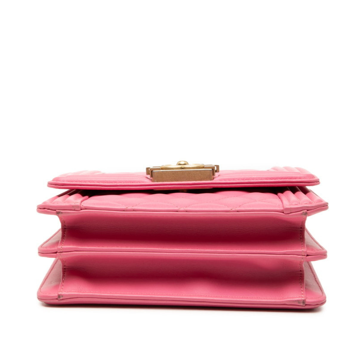 Chanel Pink Leather Shoulder Bag (Pre-Owned)
