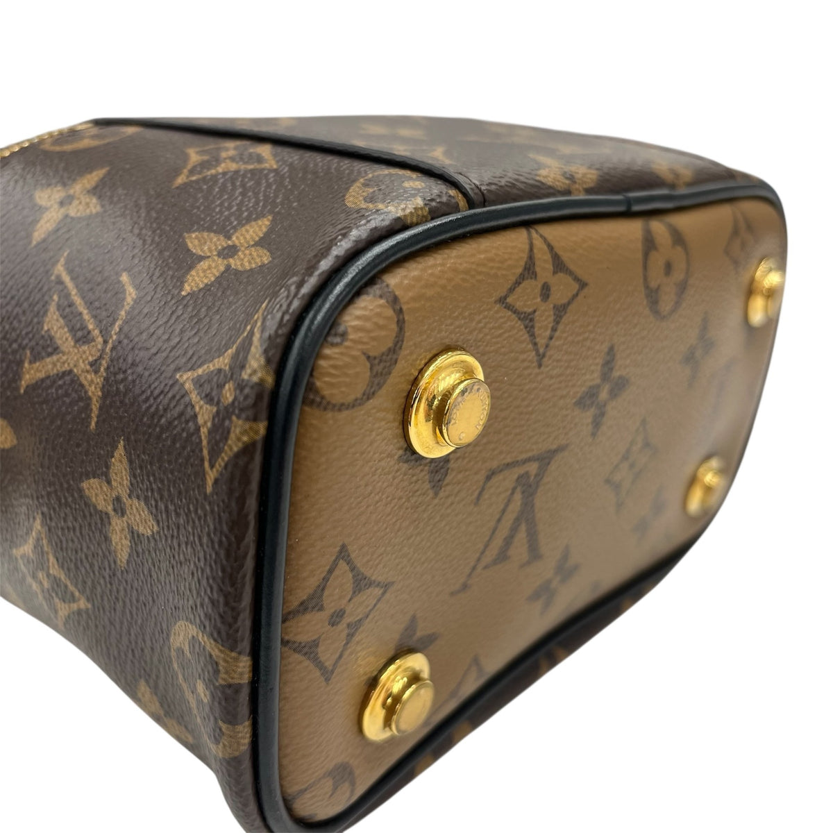 Louis Vuitton Brown Monogram Monogram Reverse Monogram Reverse Shoulder Bag (Pre-Owned)