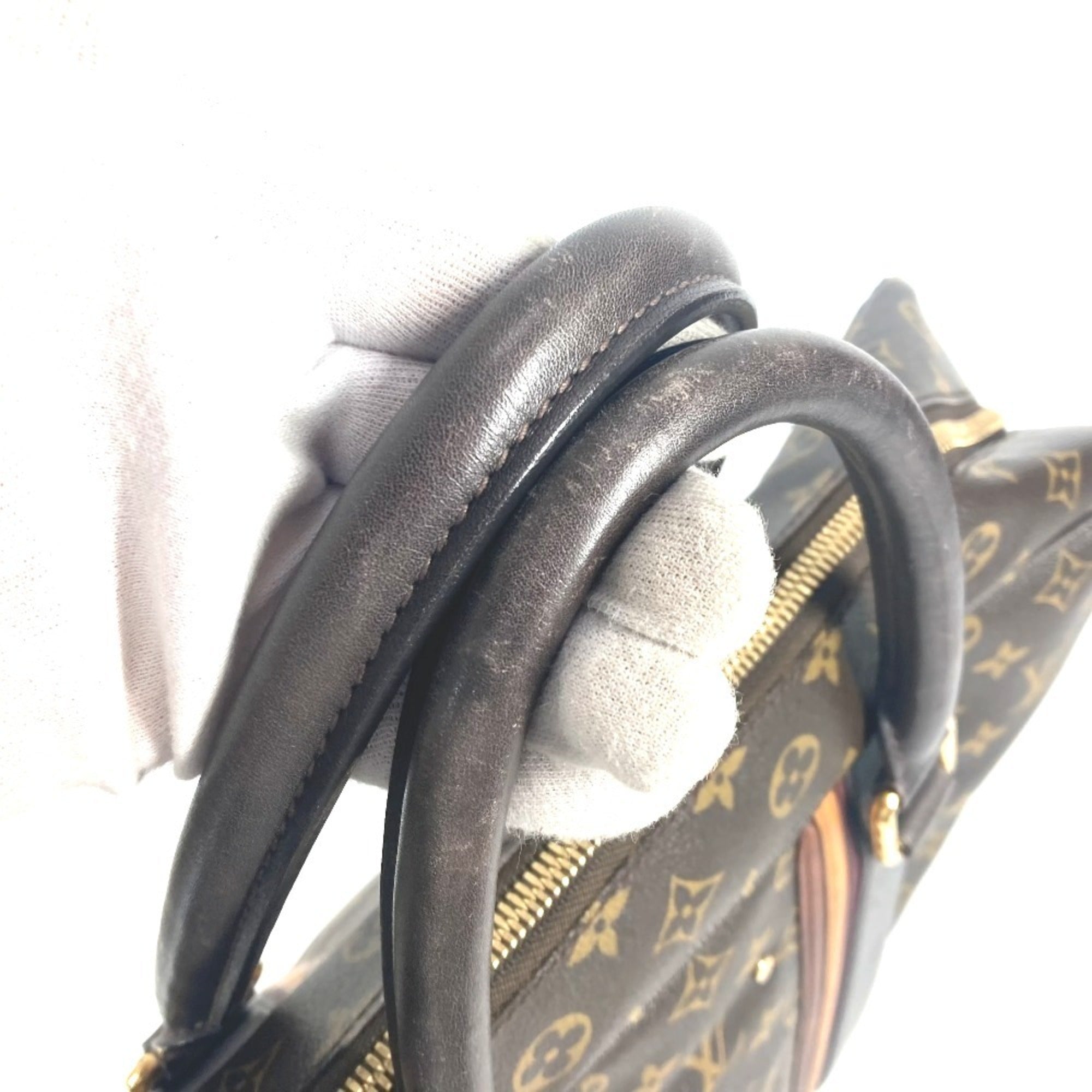 Louis Vuitton Monogram Brown Monogram Leather Briefcase (Pre-Owned)