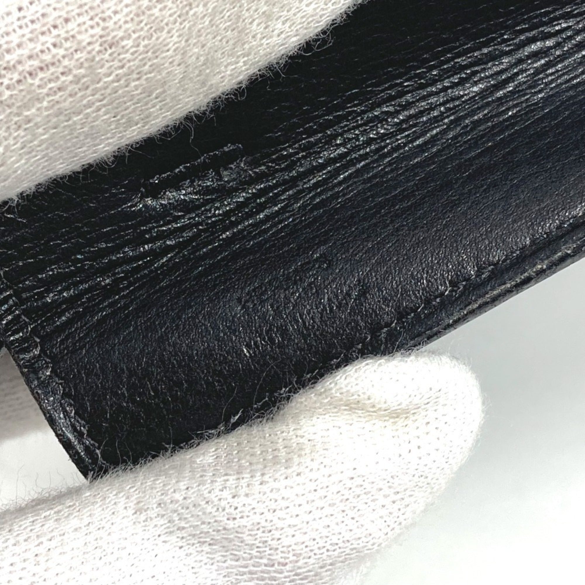 Hermes Onimaitou Black Box Calf Leather Shoulder Bag (Pre-Owned)