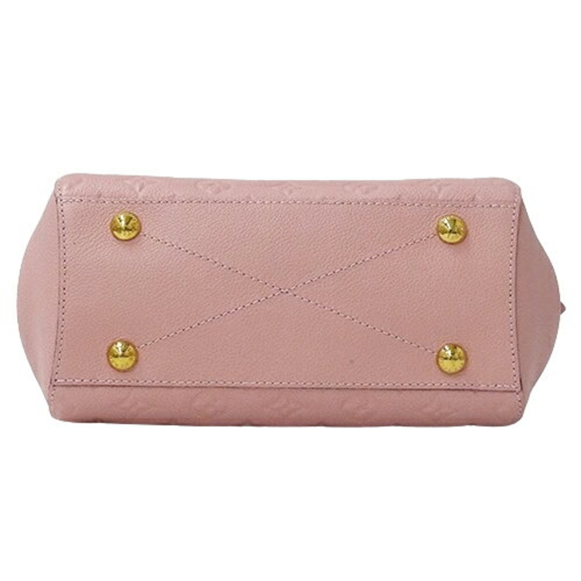 Louis Vuitton Monogram Empreinte Rose Poudre Monogram Empreinte Handbag Shoulder Bag (Pre-Owned)