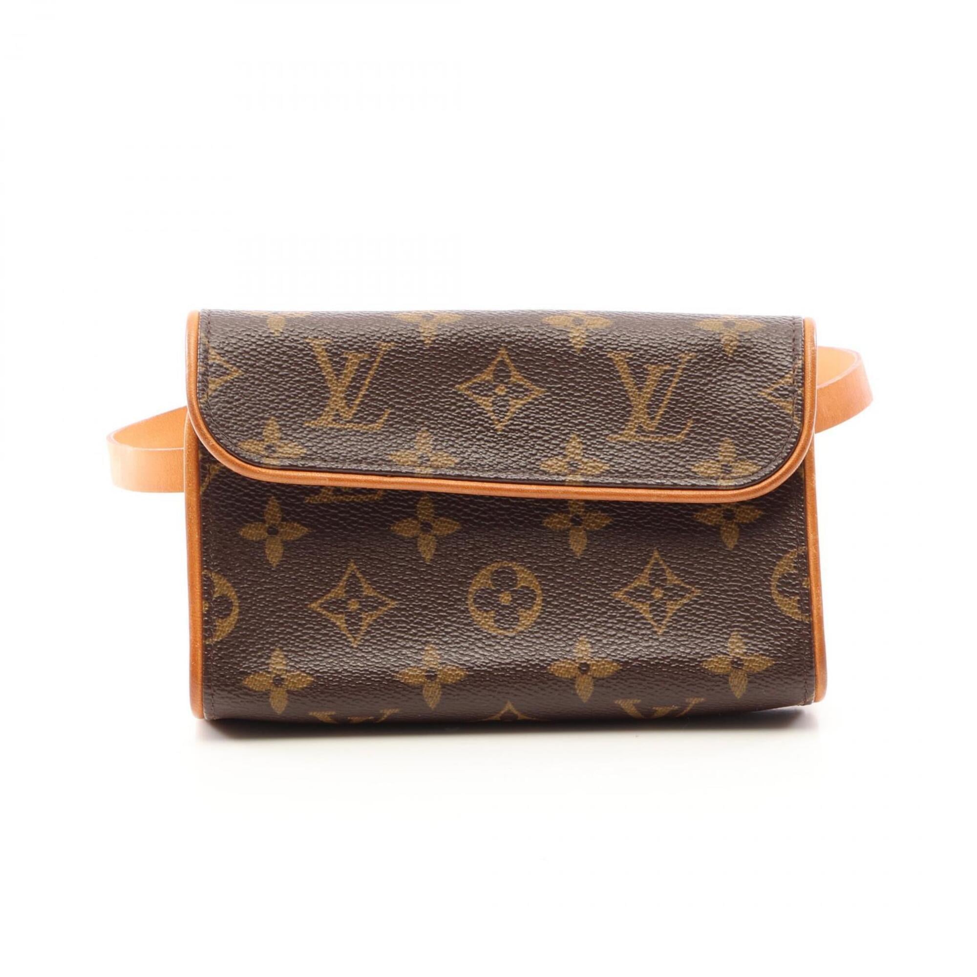 Louis Vuitton Monogram Brown Coated Canvas Leather Fanny Pack (Pre-Owned)