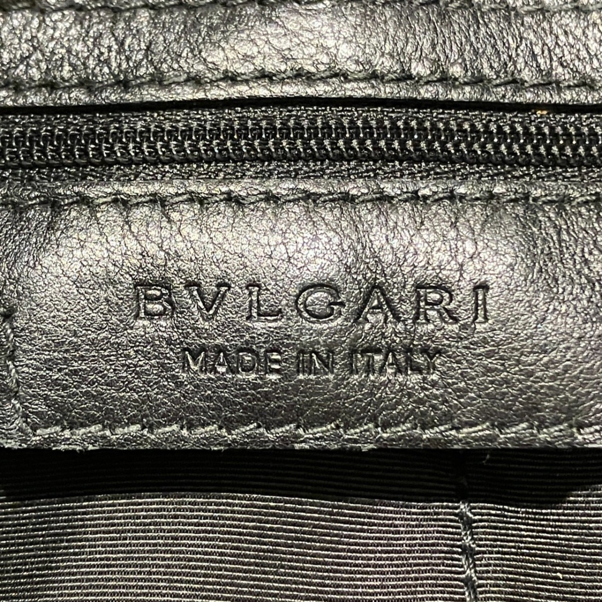 Bvlgari Khaki Pvc Shoulder Bag (Pre-Owned)
