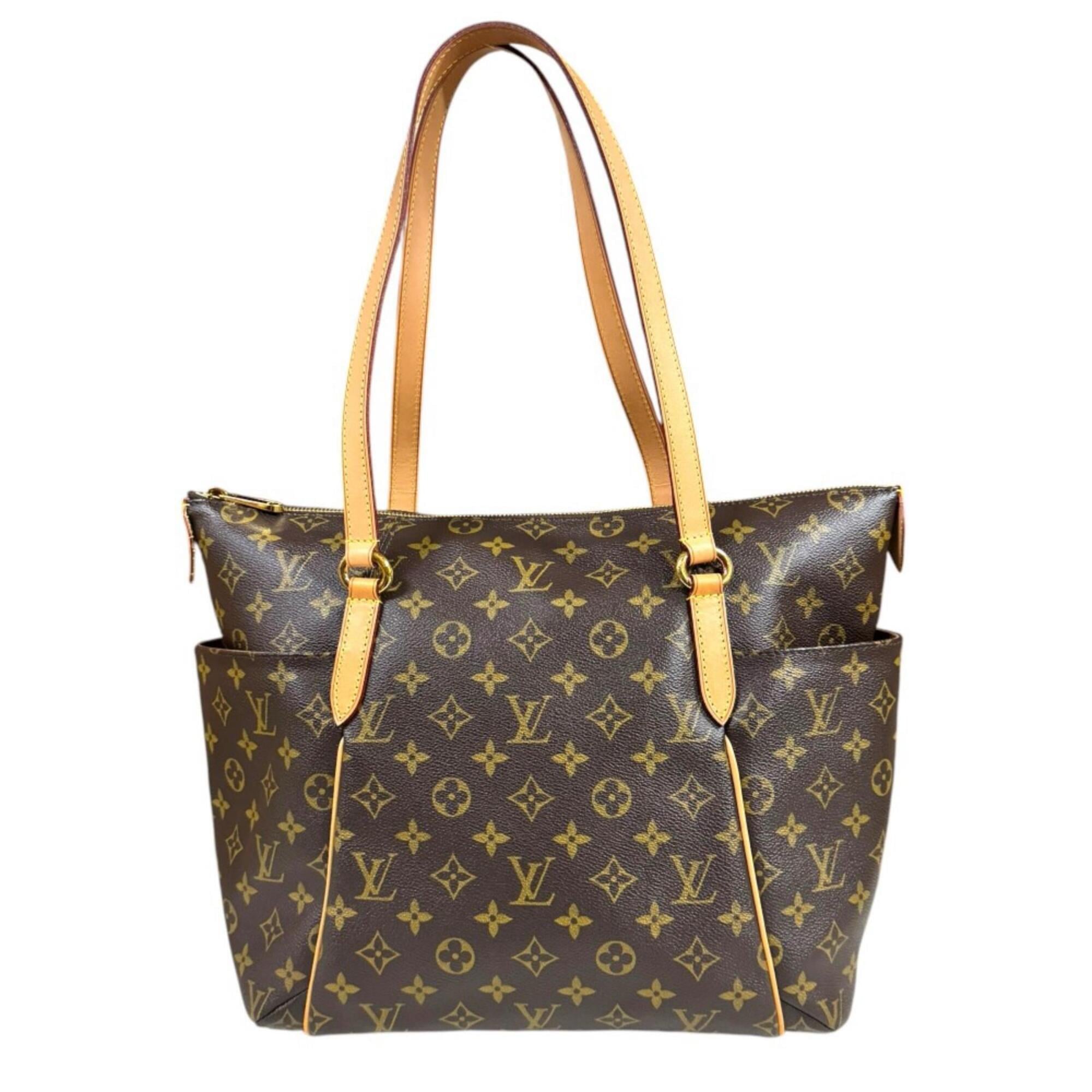 Louis Vuitton Monogram Brown Monogram Tote Bag (Pre-Owned)