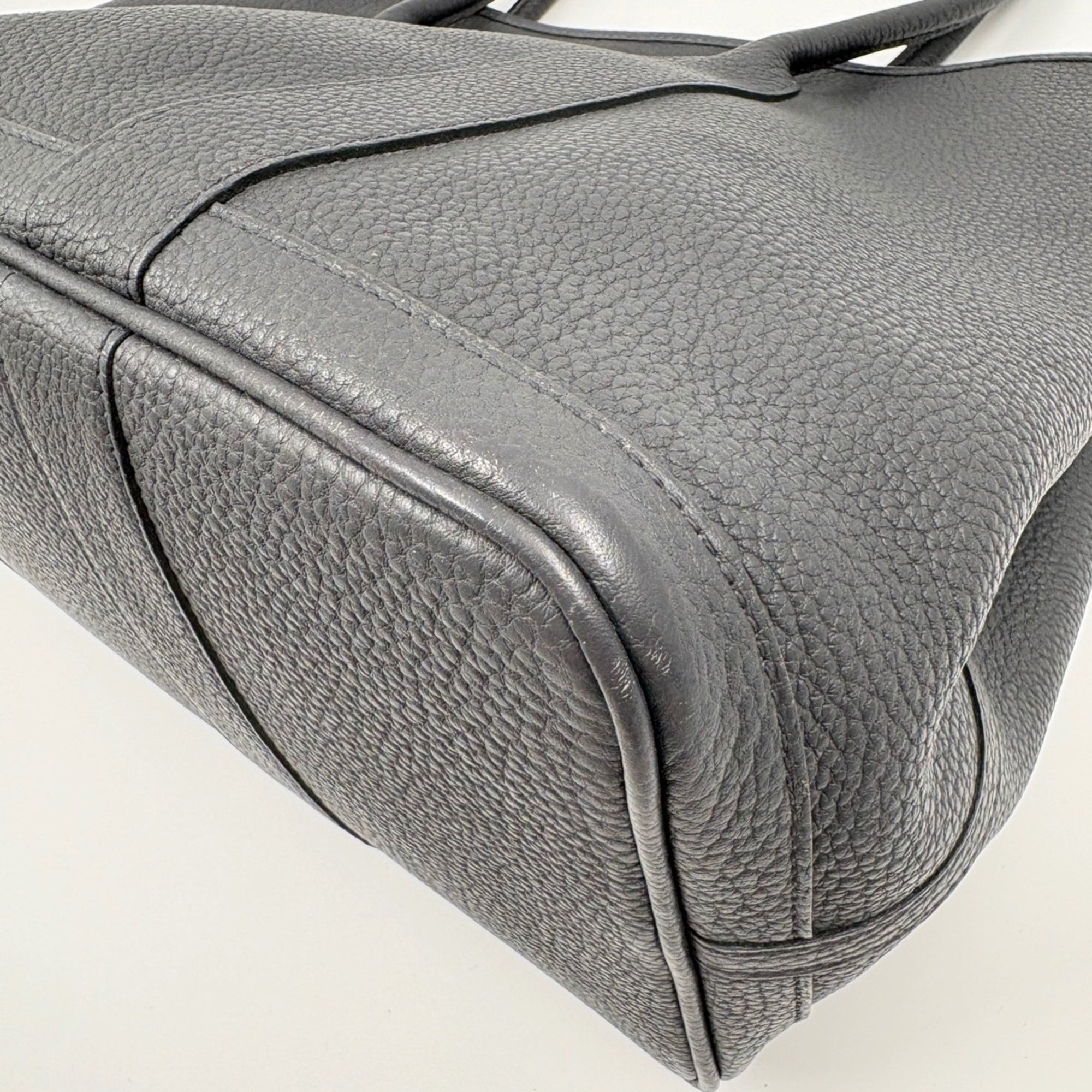 Hermes Garden Gray Handbag (Pre-Owned)