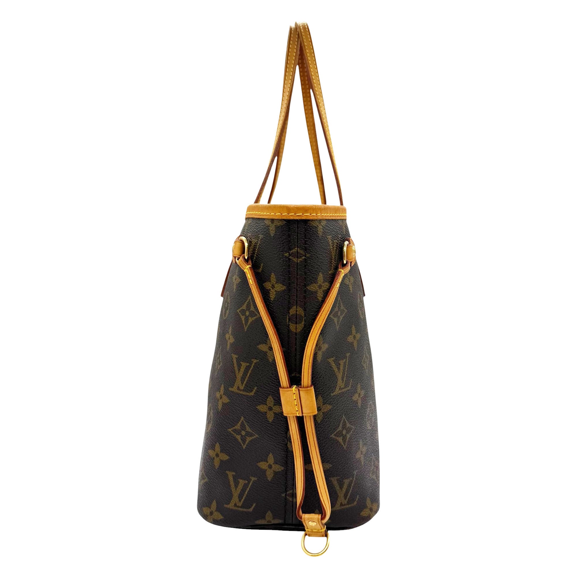Louis Vuitton Brown Monogram Handbag Tote Bag (Pre-Owned)