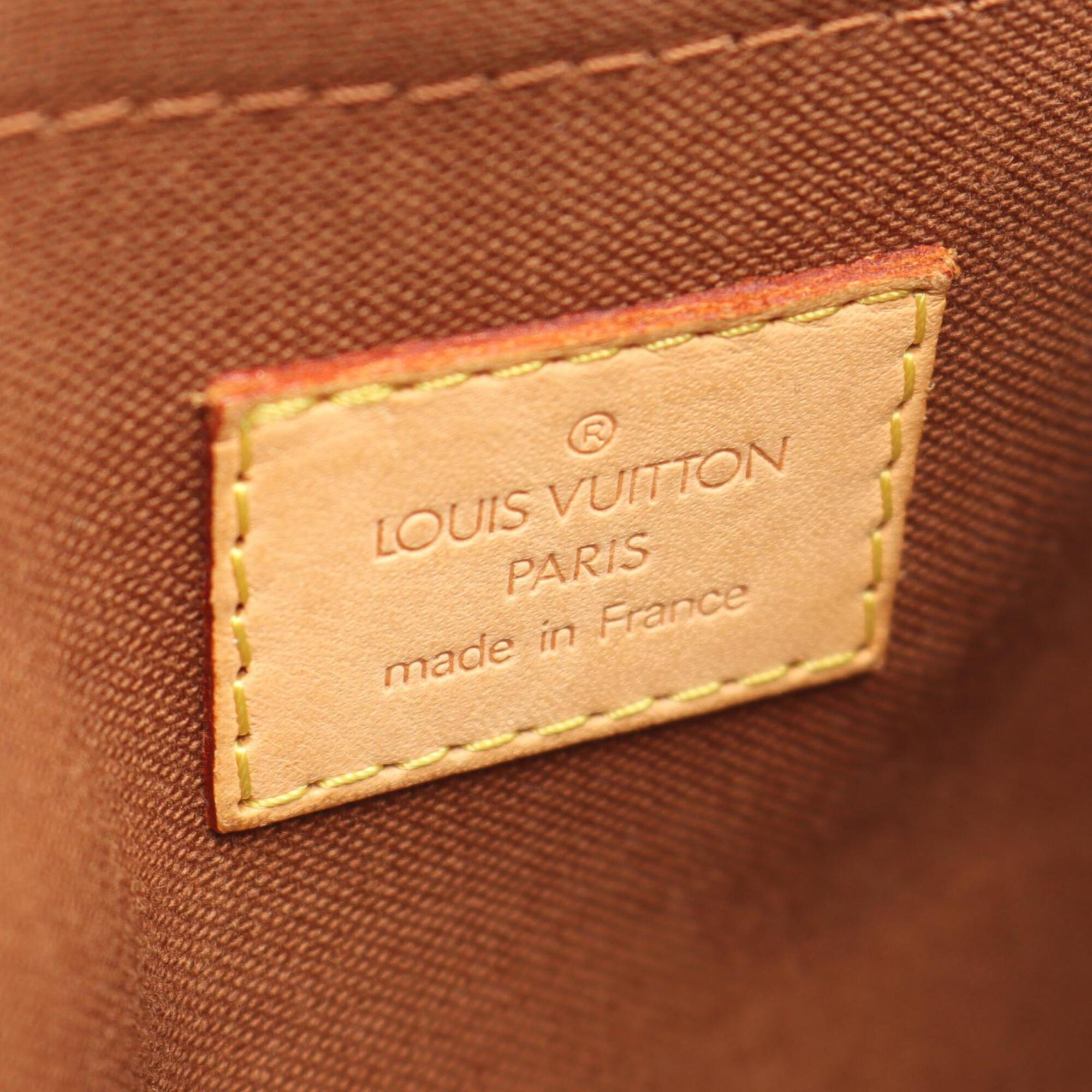 Louis Vuitton Brown Coated Canvas Pvc Monogram Leather Fanny Pack Handbag (Pre-Owned)