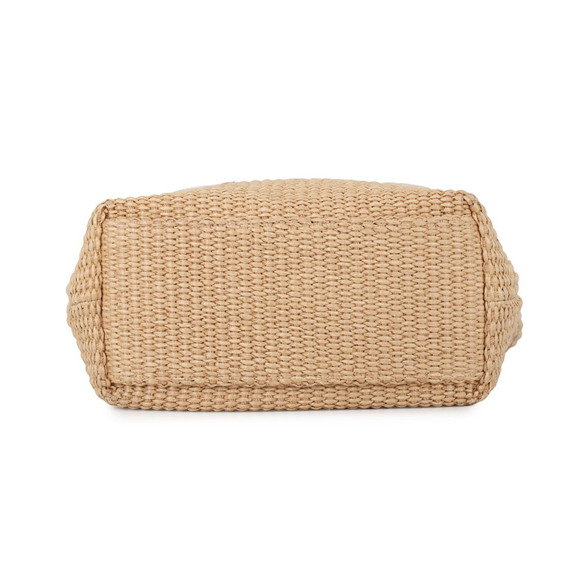 Jimmy Choo Beige Raffia Leather Handbag Shoulder Bag (Pre-Owned)