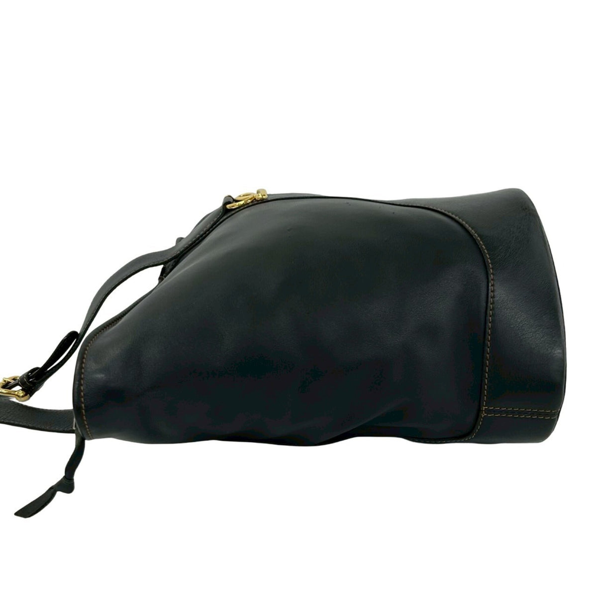 Loewe Black Leather Shoulder Bag Sling Bag (Pre-Owned)