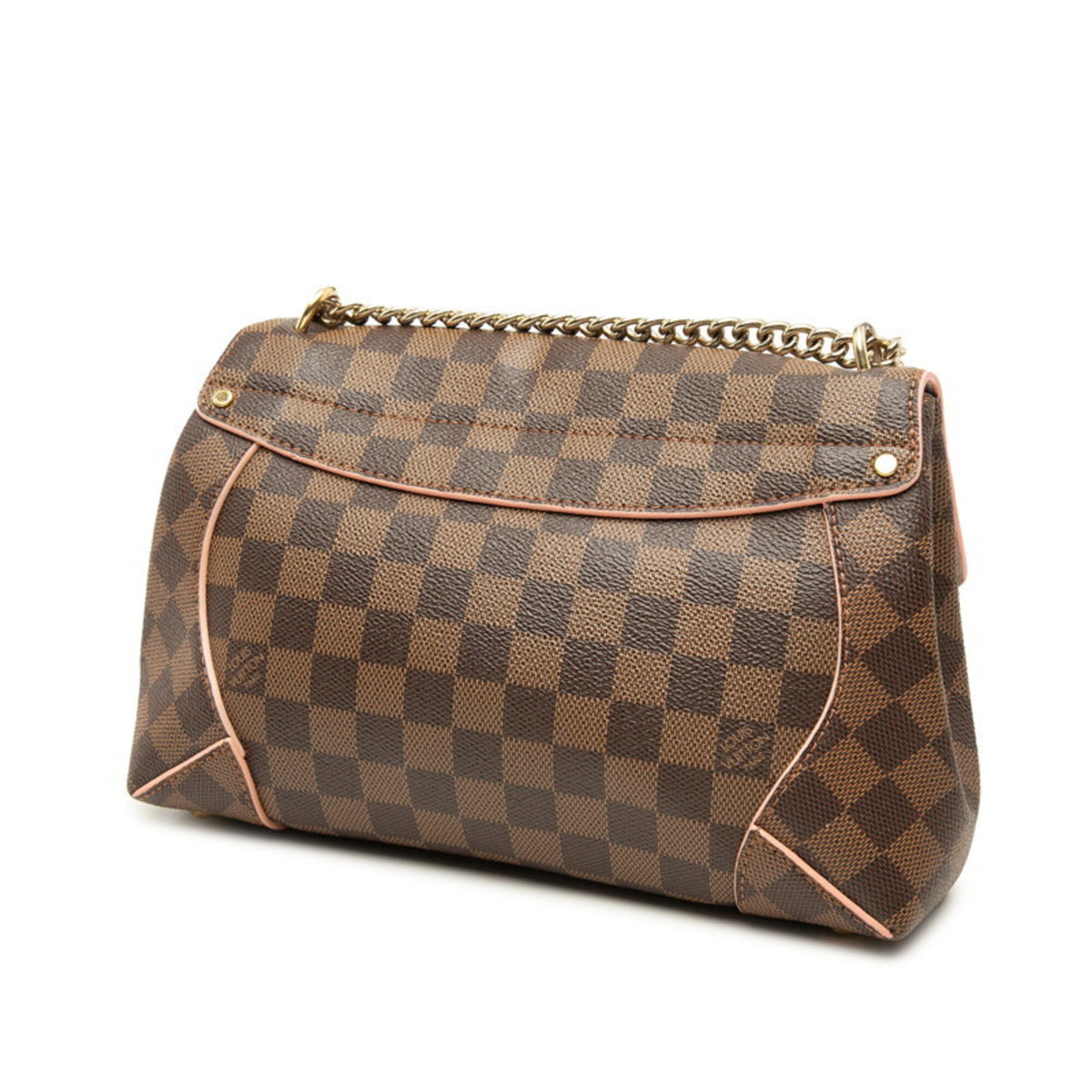 Louis Vuitton Damier Brown Rose Ballerine Pvc Leather Shoulder Bag (Pre-Owned)
