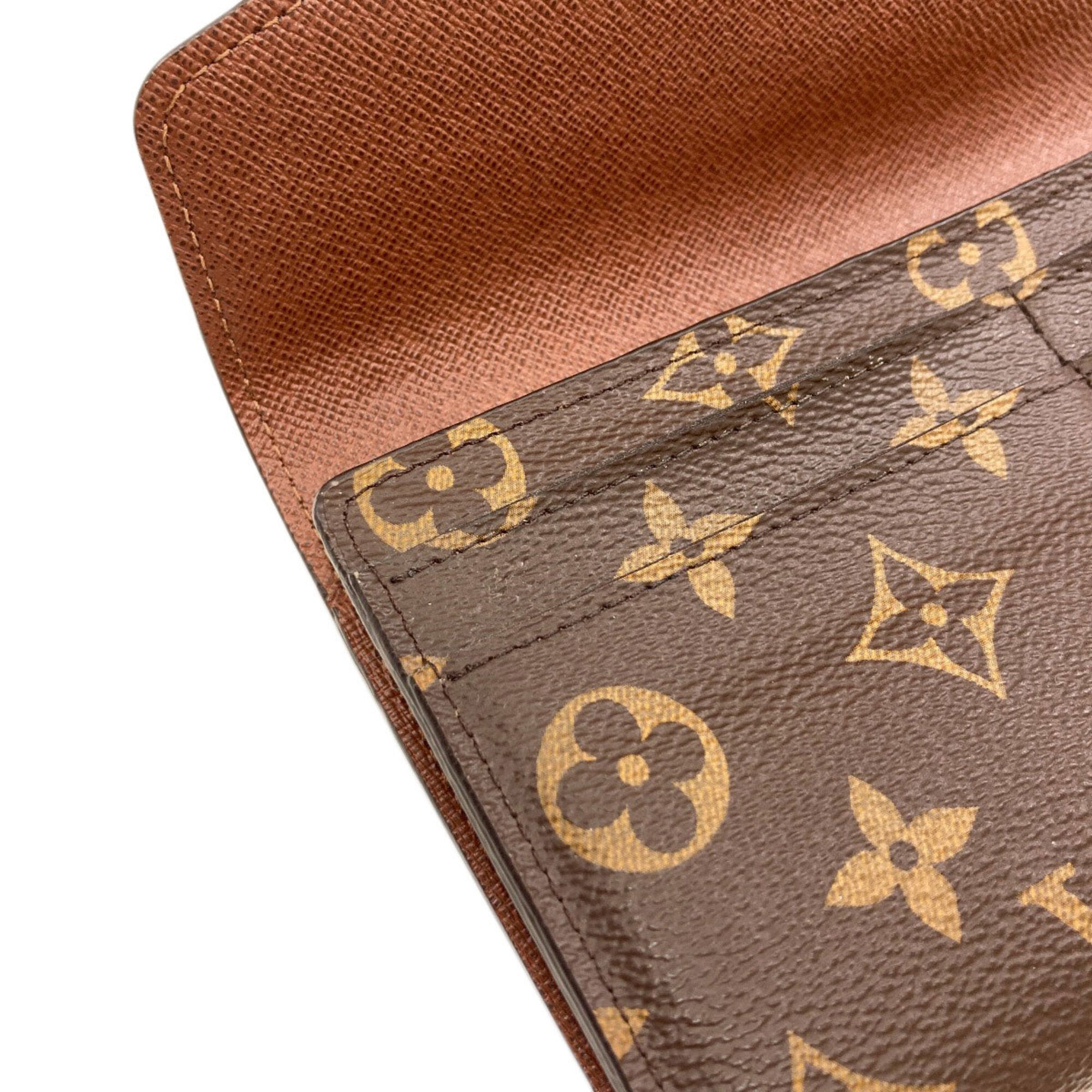 Louis Vuitton Monogram Monogram Monogram Long Wallet (Bi-Fold) (Pre-Owned)