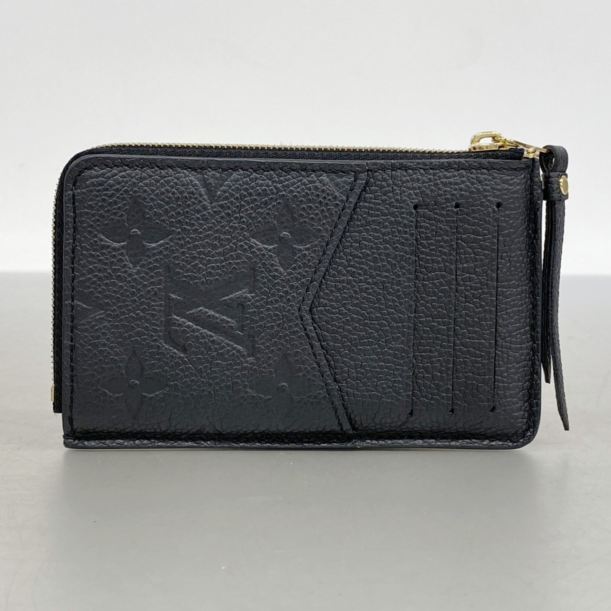 Louis Vuitton Noir Coin Purse/Coin Case (Pre-Owned)