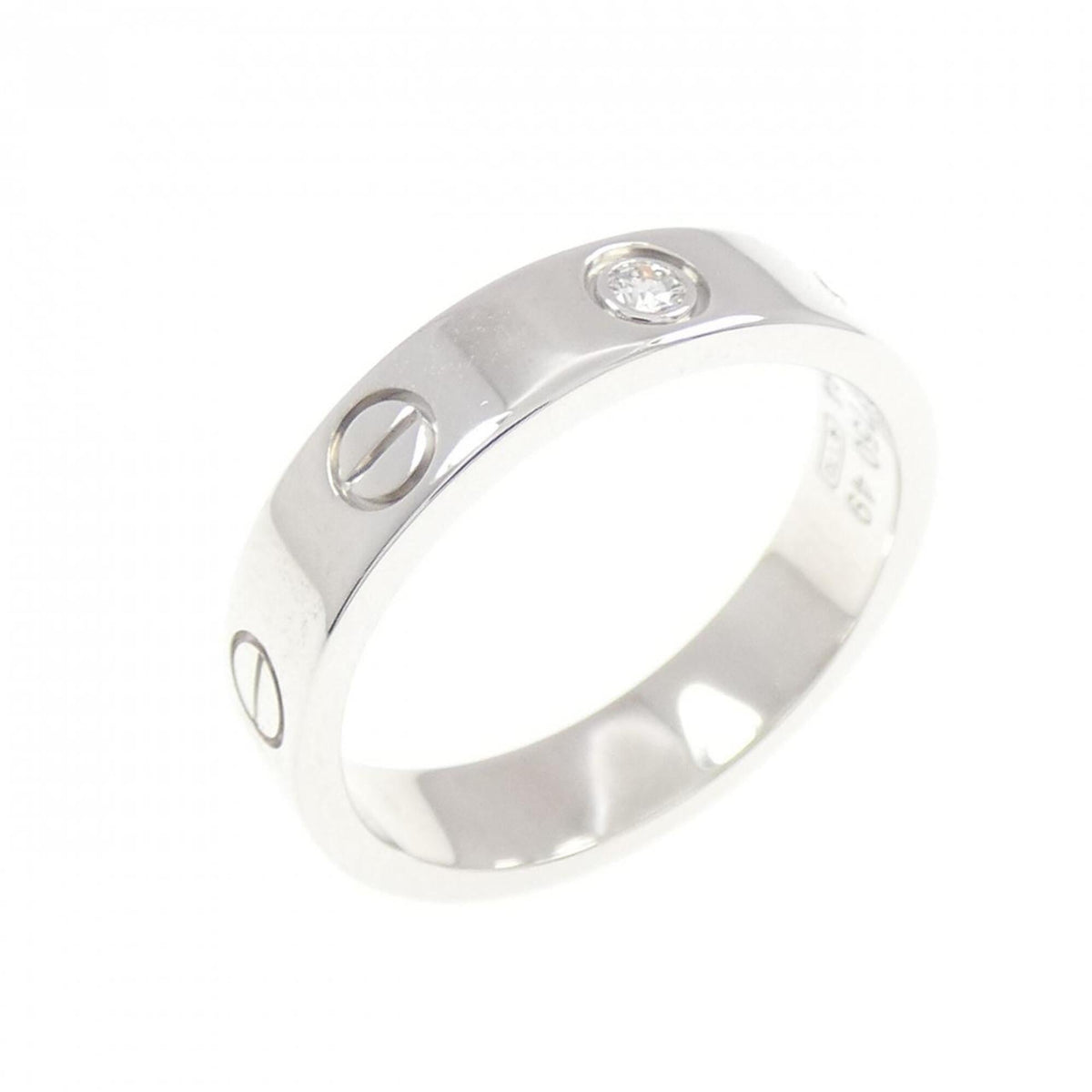 Cartier White Gold (18K) Band Ring (Pre-Owned)