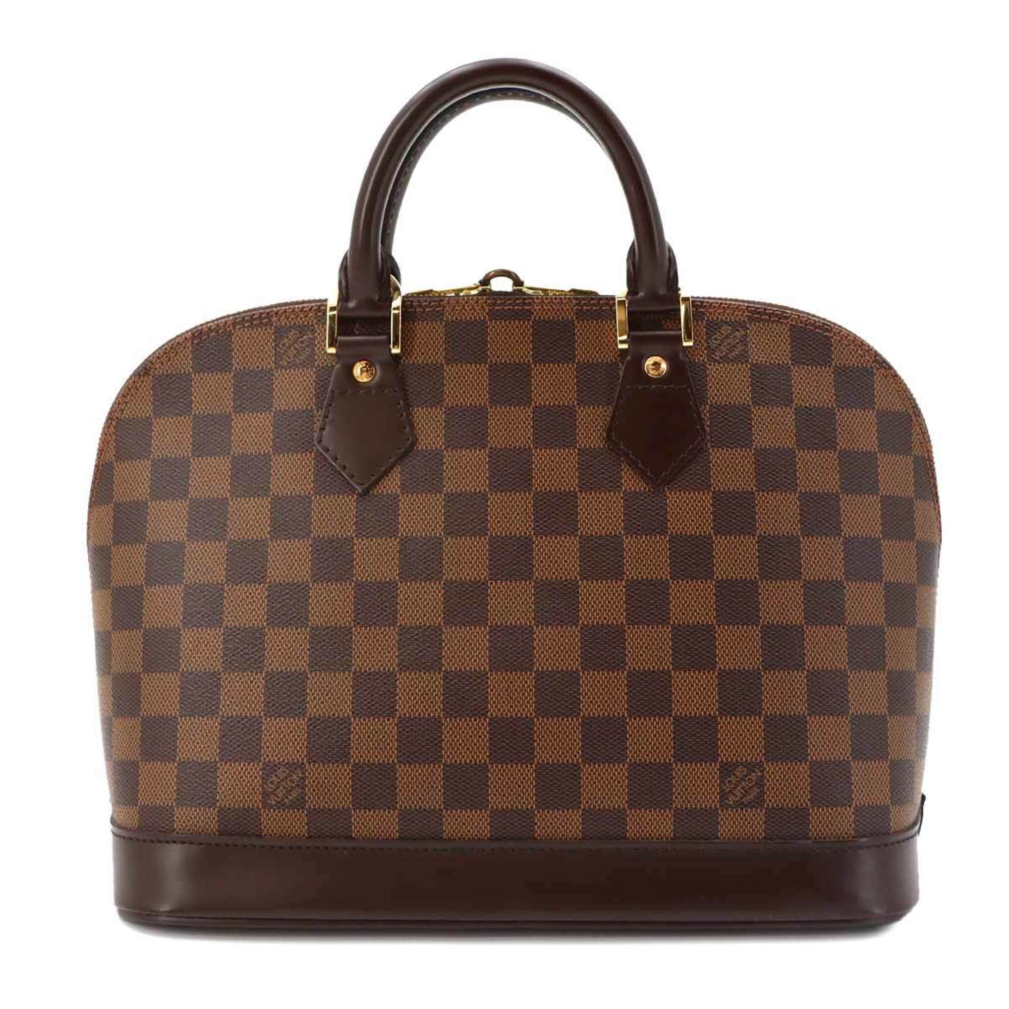 Louis Vuitton Ebene Damier Canvas Handbag (Pre-Owned)
