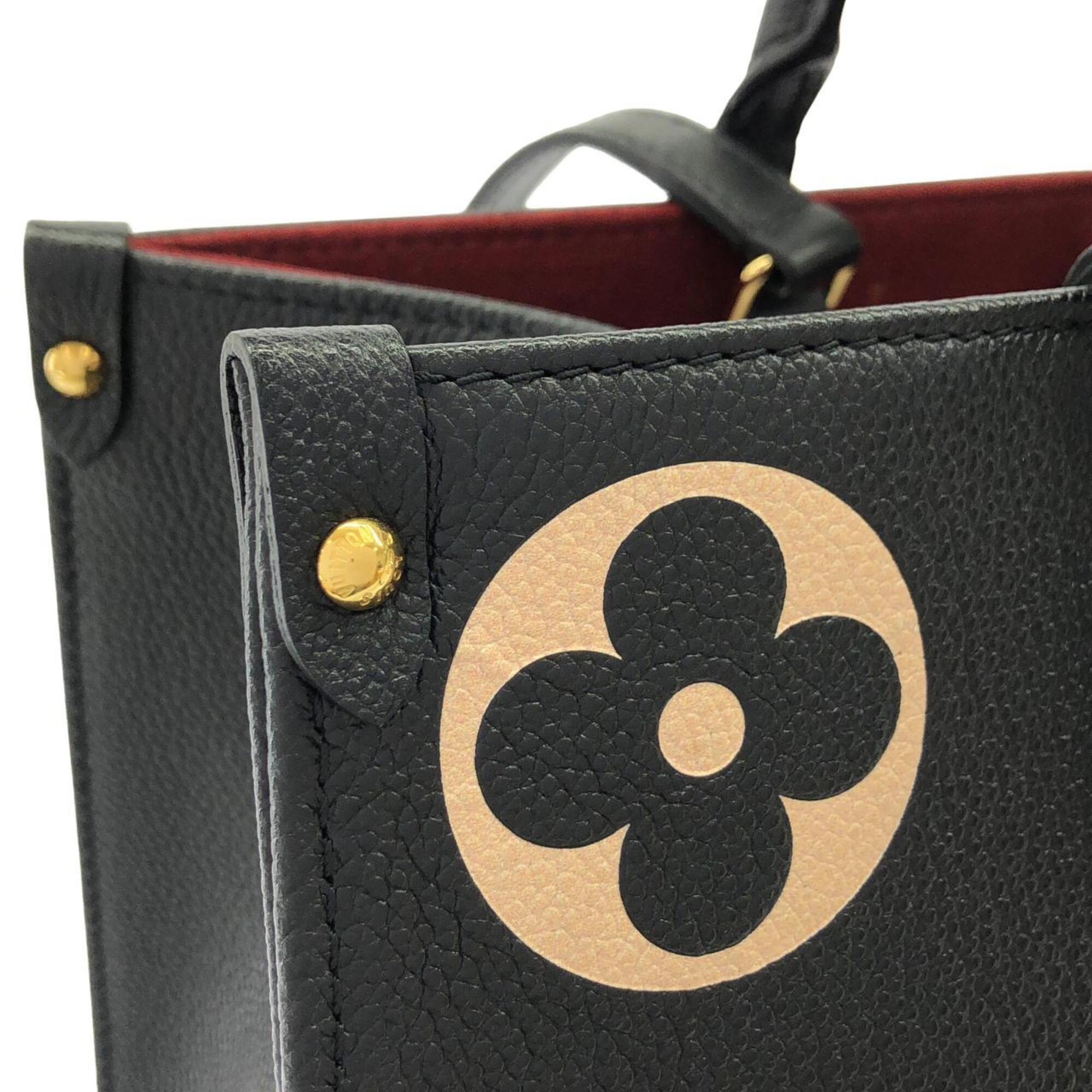 Louis Vuitton Monogram Empreinte Beige Bicolor Black Monogram Empreinte Handbag (Pre-Owned)