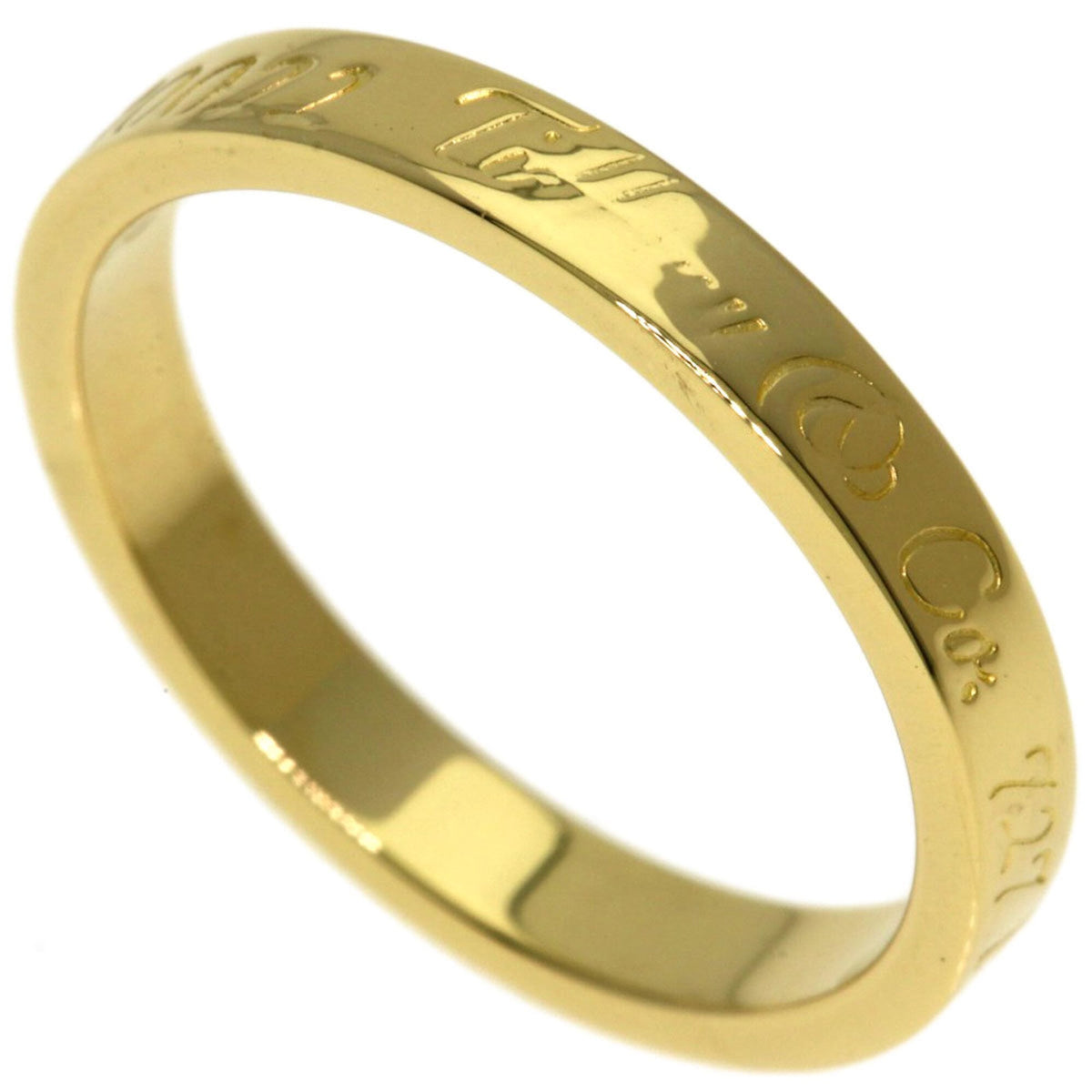 Tiffany Yellow Gold (18K) Band Ring (Pre-Owned)