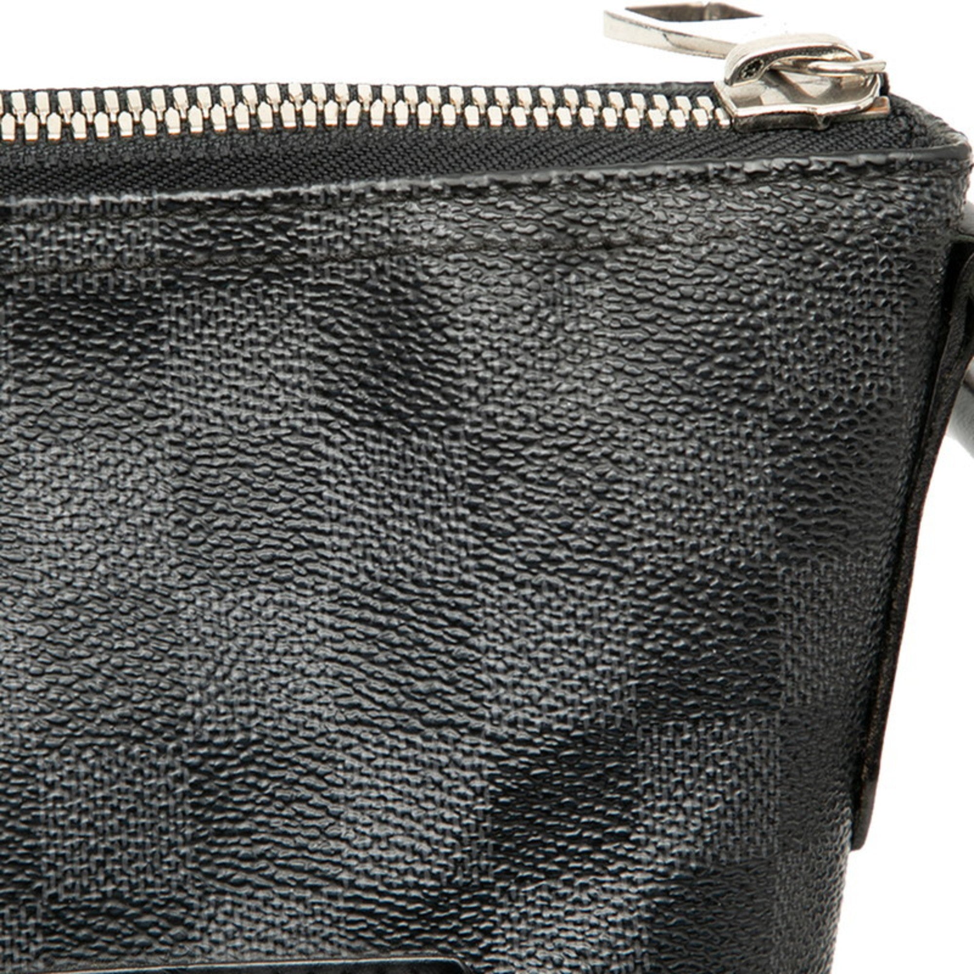 Louis Vuitton Black Pvc Leather Shoulder Bag (Pre-Owned)