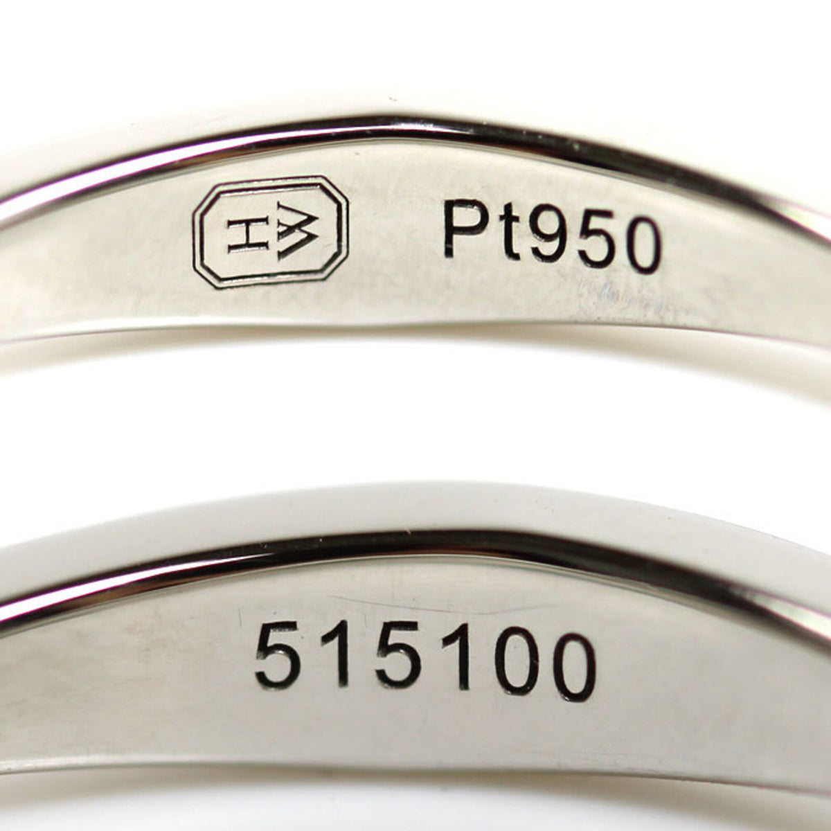 Harry Winston Platinum 950 Band Ring (Pre-Owned)
