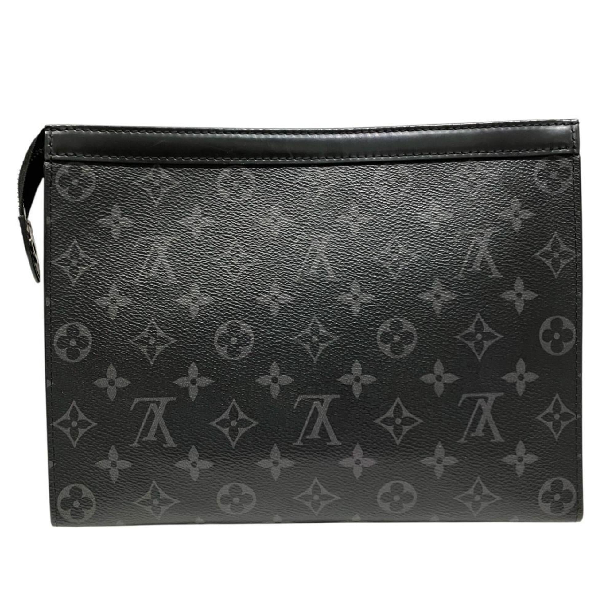 Louis Vuitton Monogram Eclipse Black Monogram Eclipse Pochette (Pre-Owned)