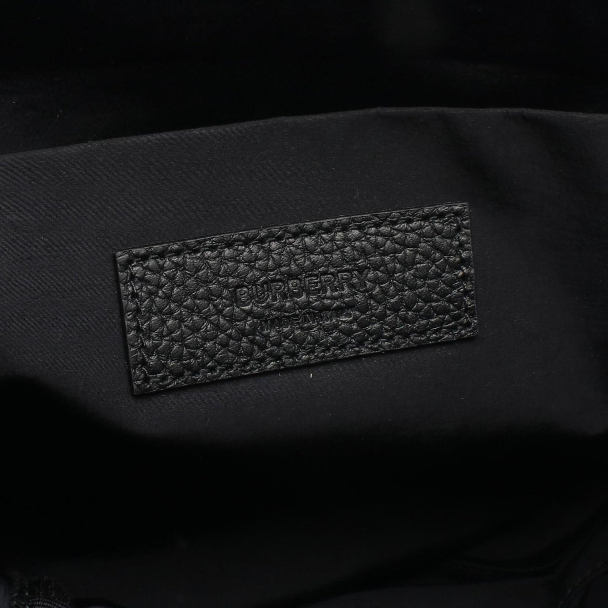 Burberry Black Nylon Leather Crossbody Bag Handbag Shoulder Bag (Pre-Owned)