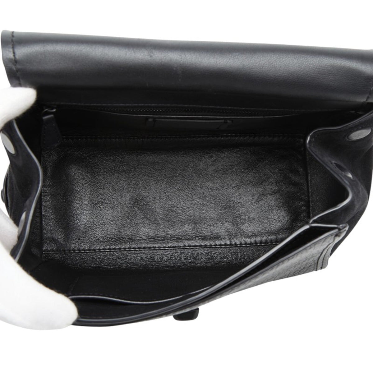 Coach Black Leather Handbag Shoulder Bag (Pre-Owned)