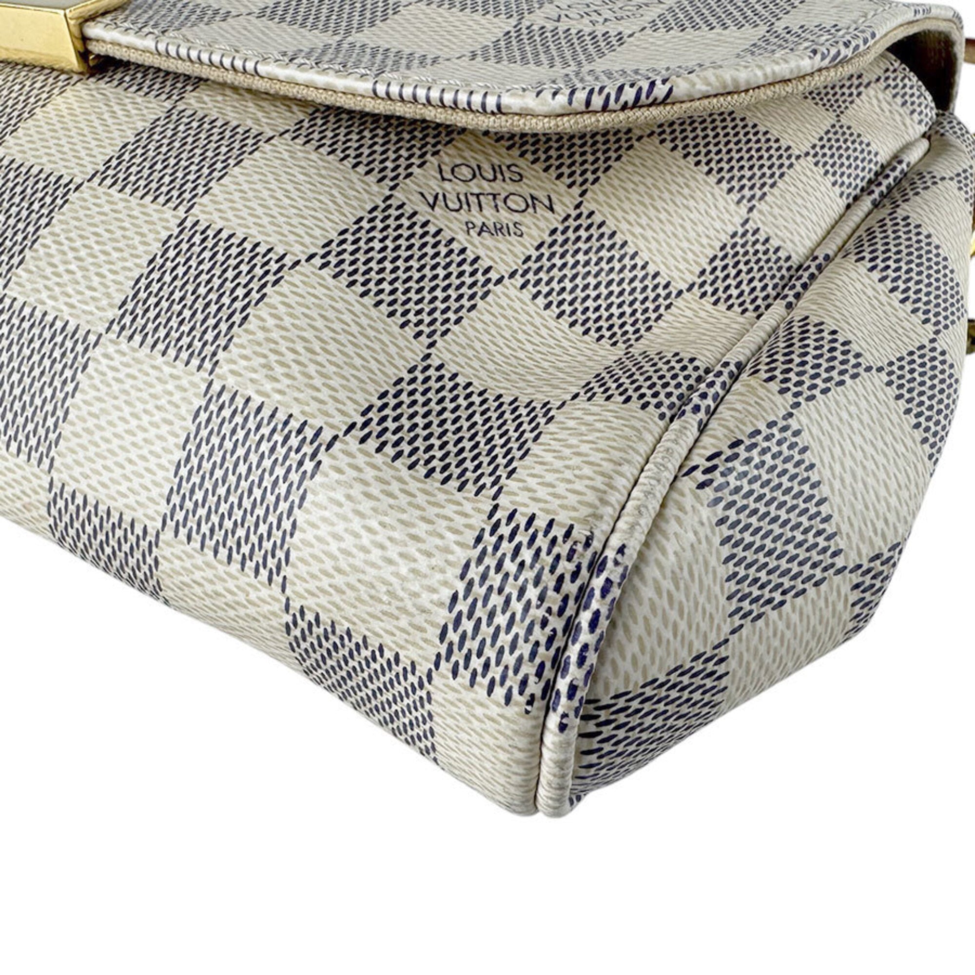 Louis Vuitton Damier Azur Damier Azur Handbag Shoulder Bag (Pre-Owned)