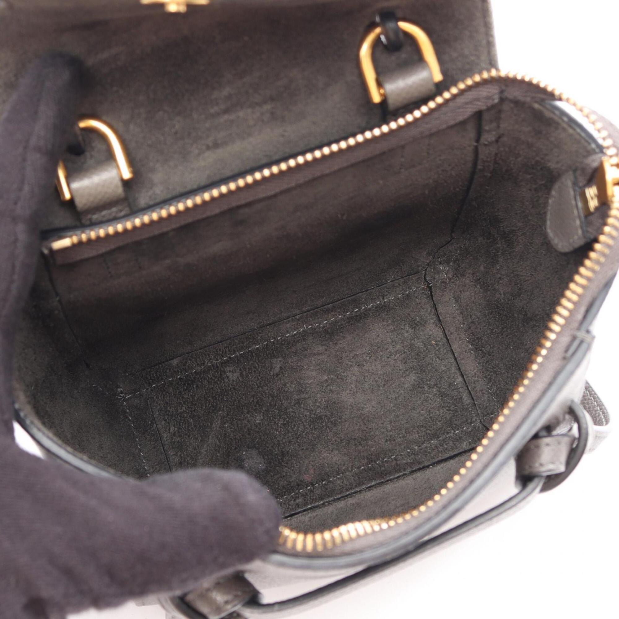 Celine Gray Leather Handbag (Pre-Owned)
