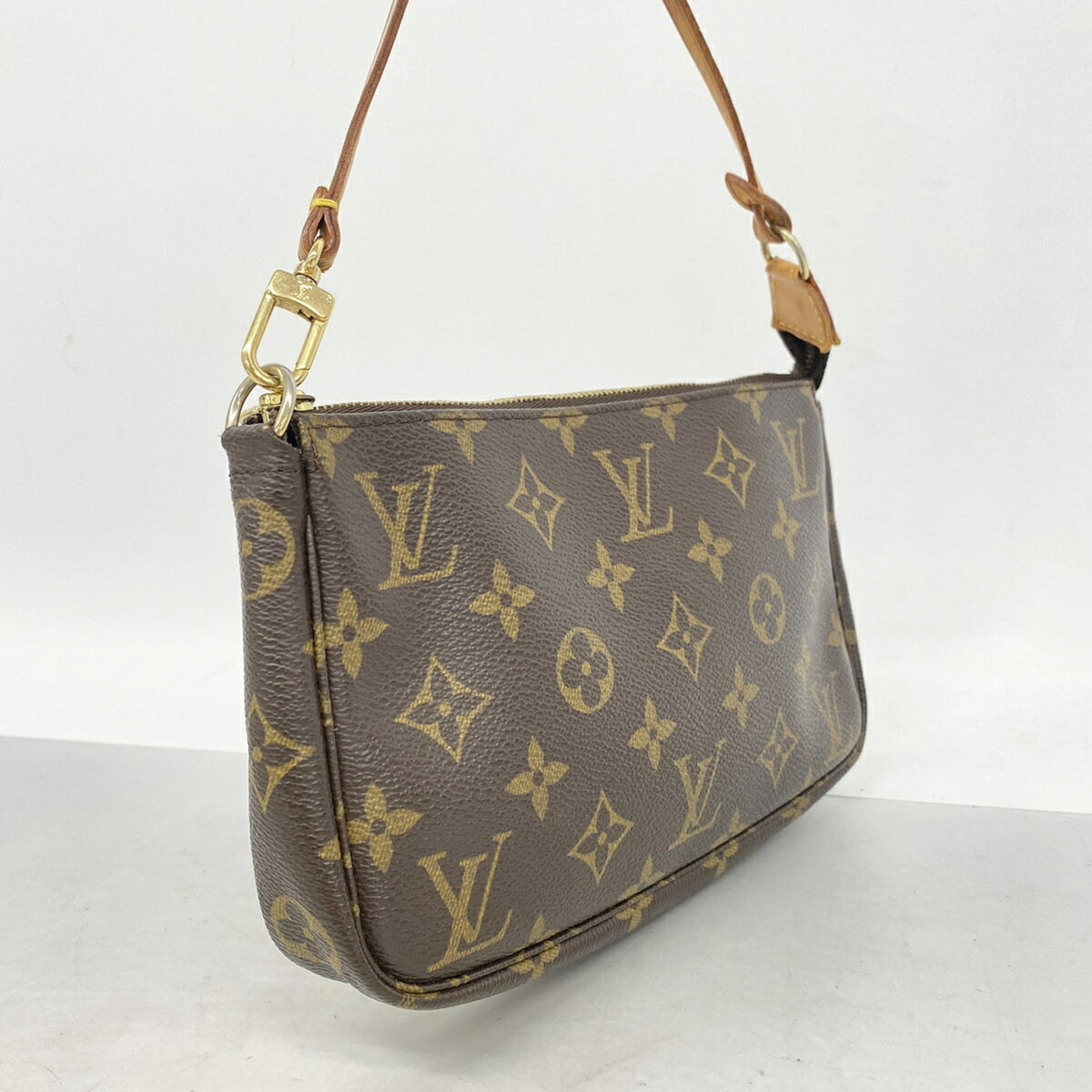 Louis Vuitton Brown Pouch (Pre-Owned)