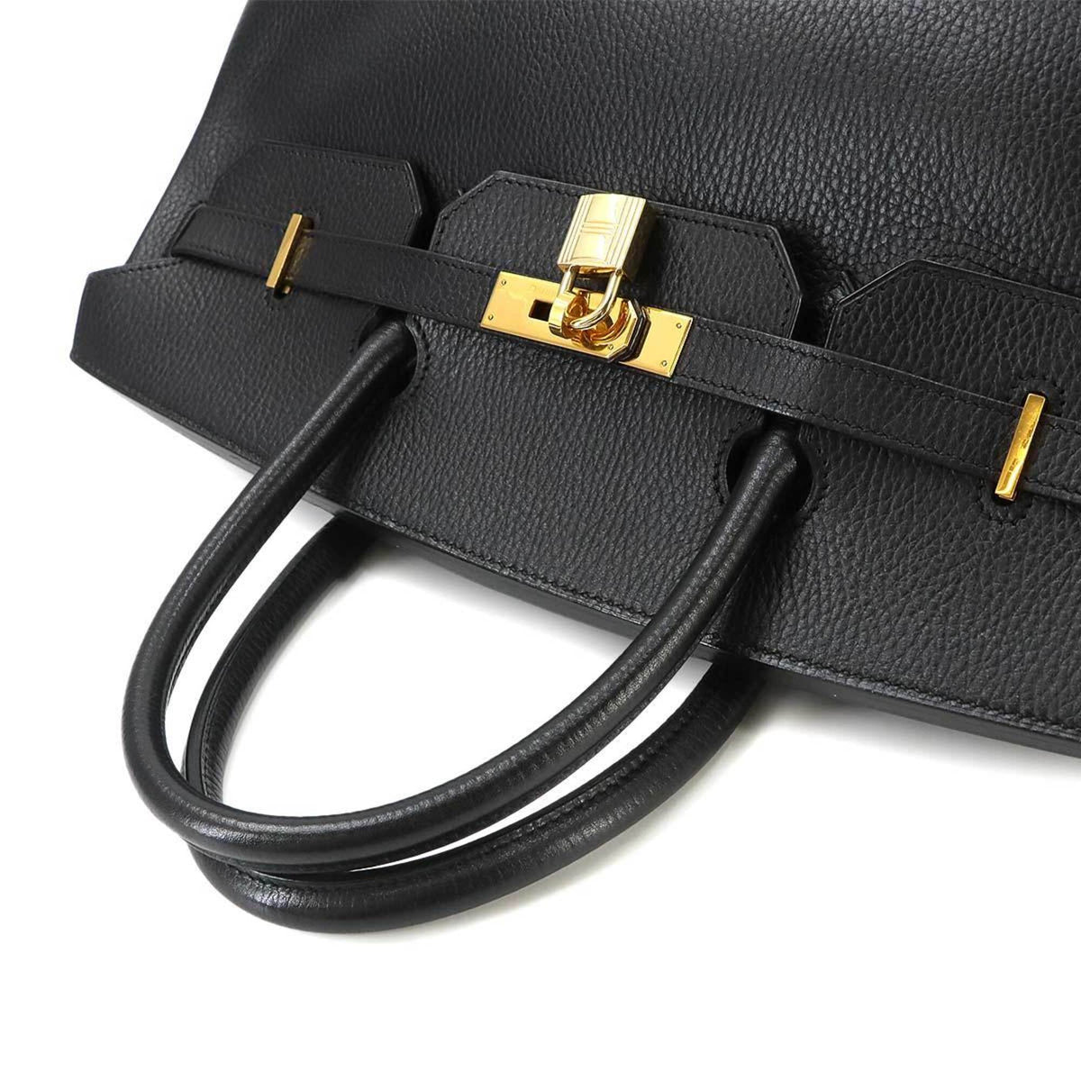 Hermes Black Ardennes Leather Handbag (Pre-Owned)
