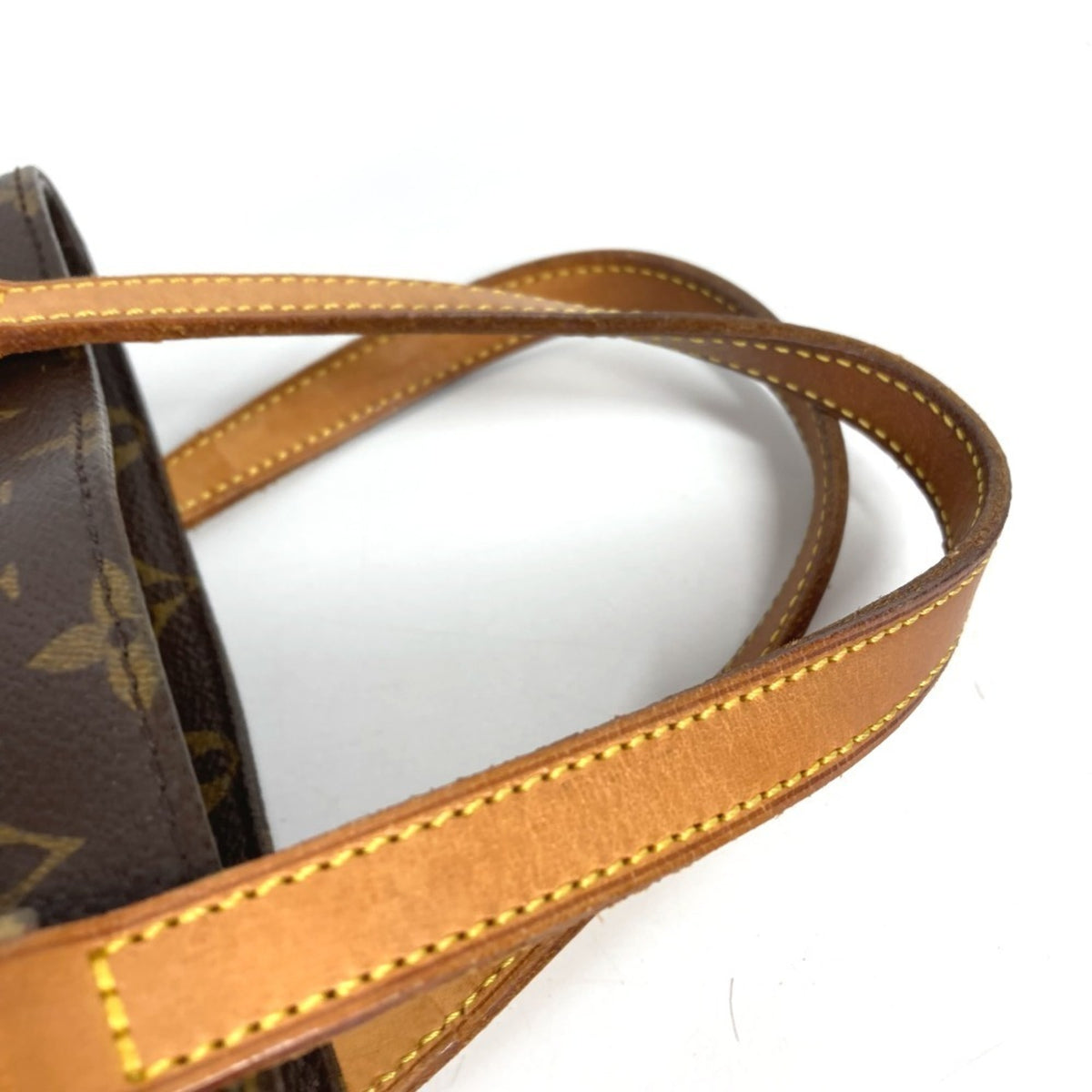Louis Vuitton Brown Monogram Handbag Tote Bag (Pre-Owned)