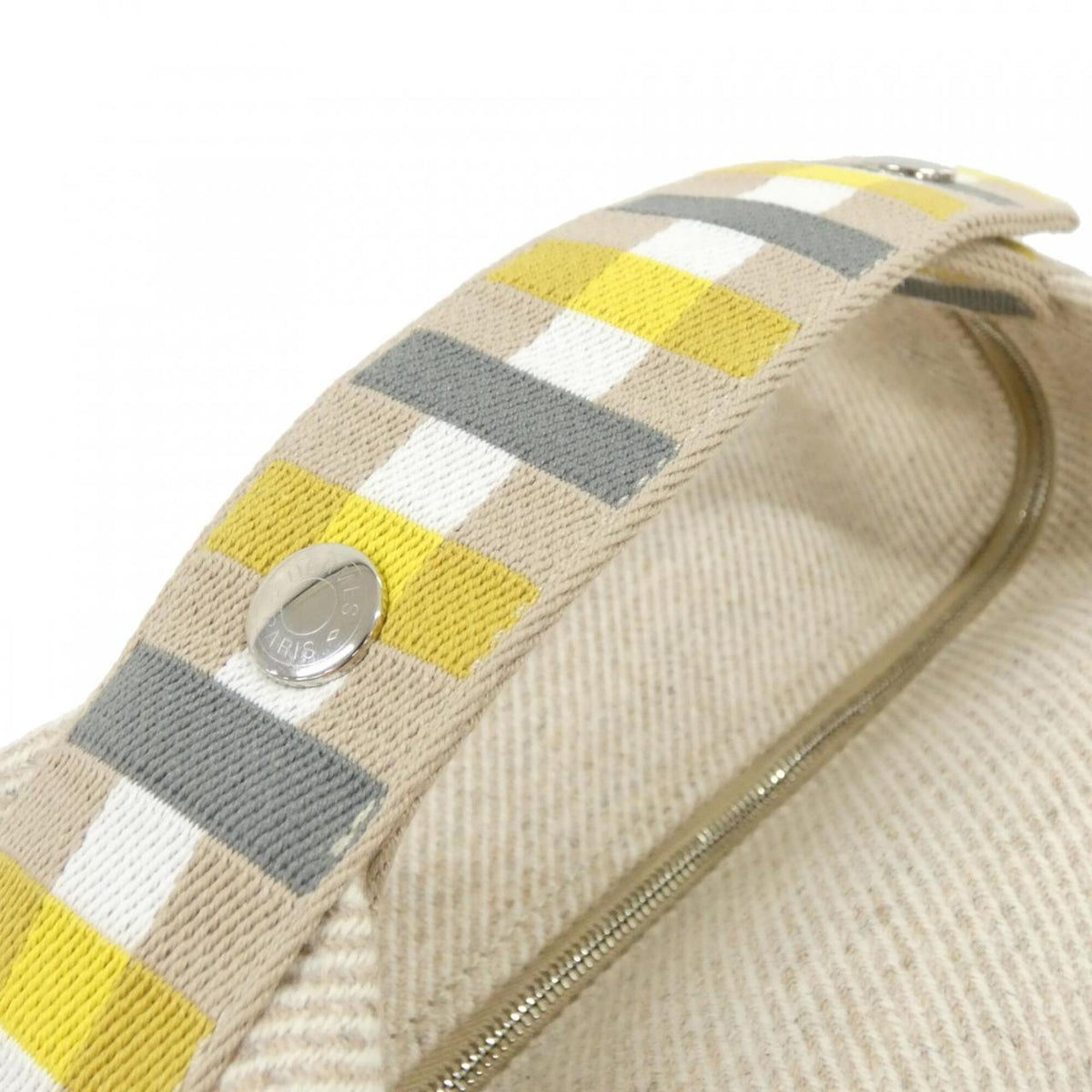 Hermes Beige Wool Pouch (Pre-Owned)