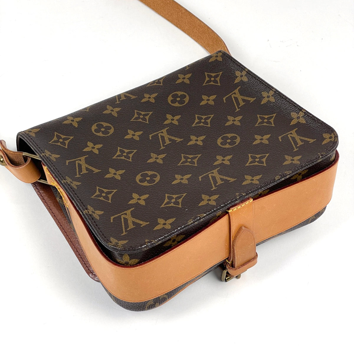 Louis Vuitton Brown Monogram Monogram Shoulder Bag (Pre-Owned)