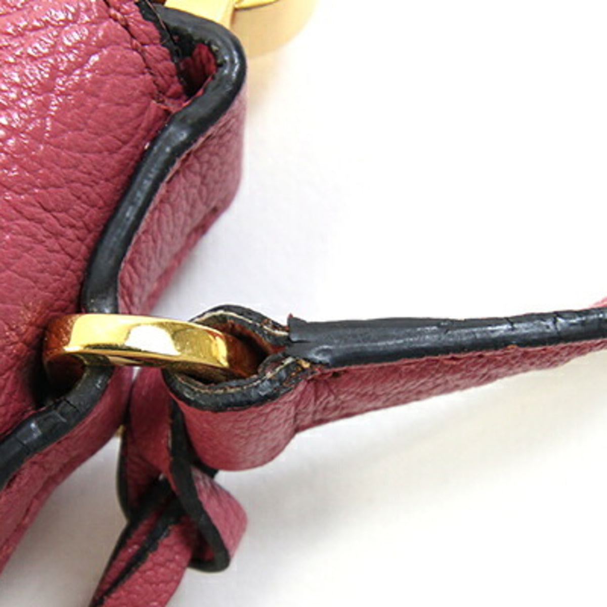Miu Miu Pink Leather Handbag Shoulder Bag (Pre-Owned)