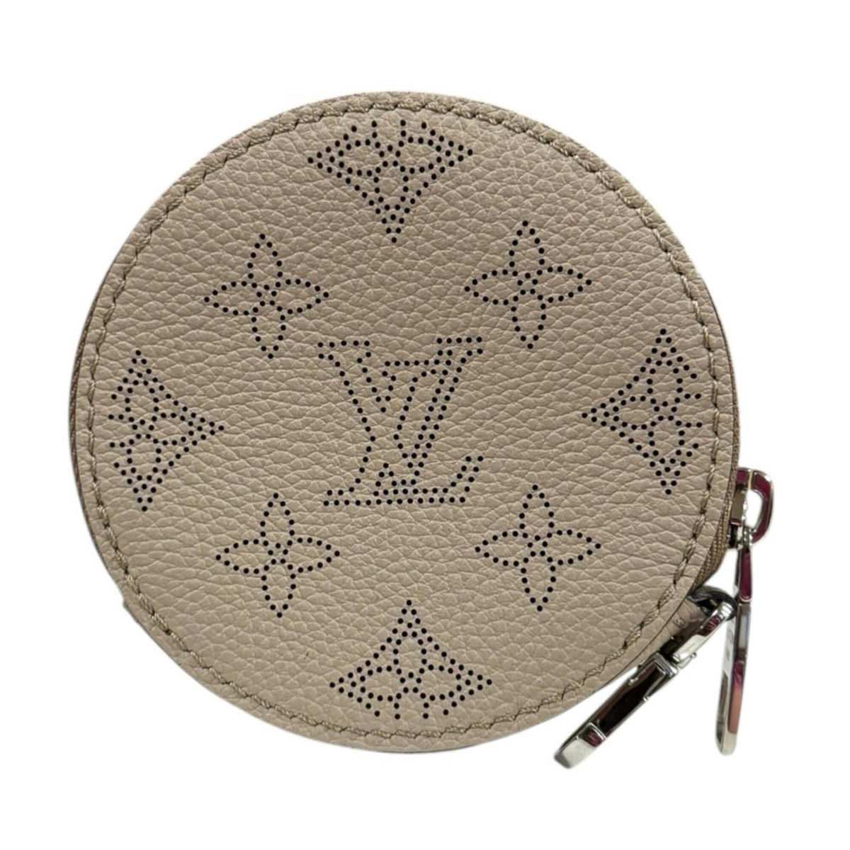 Louis Vuitton Beige Mahina Leather Handbag Shoulder Bag (Pre-Owned)