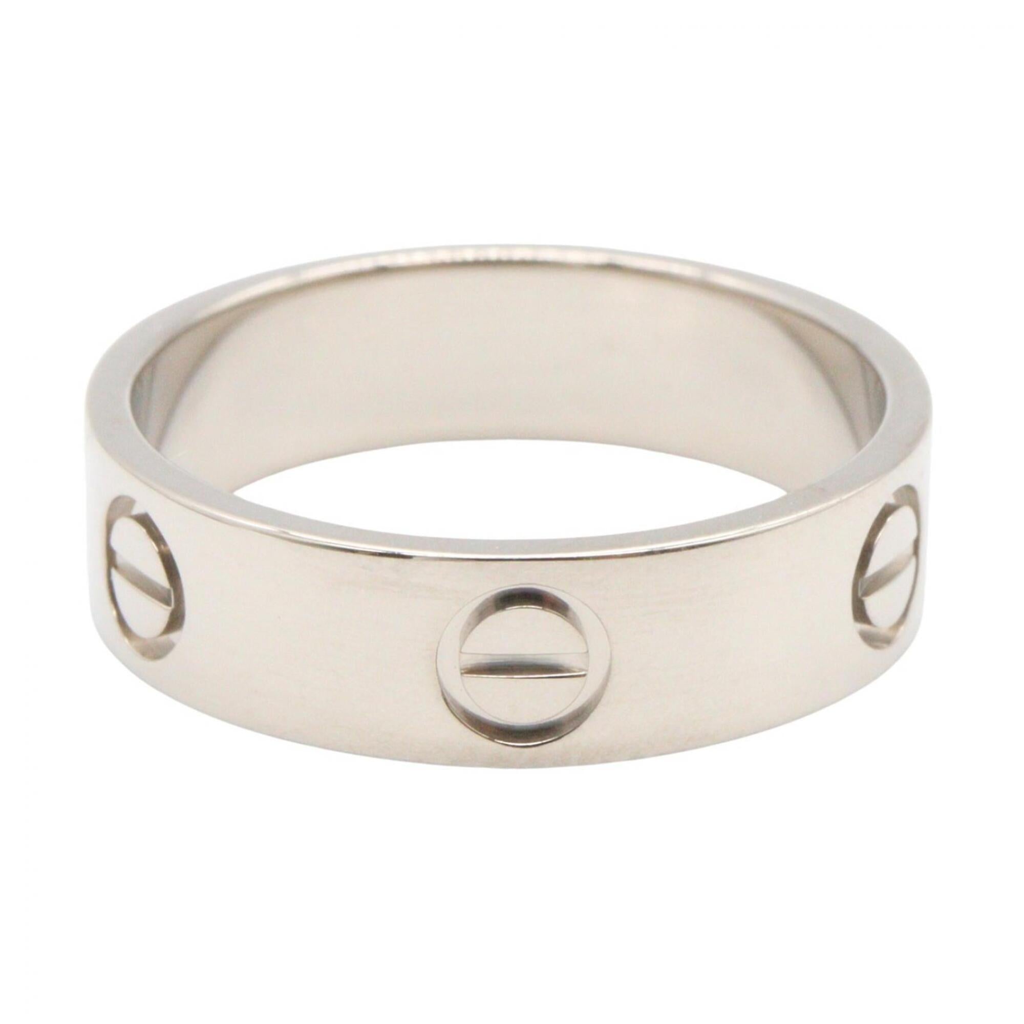 Cartier Silver White Gold (18K) Band Ring (Pre-Owned)