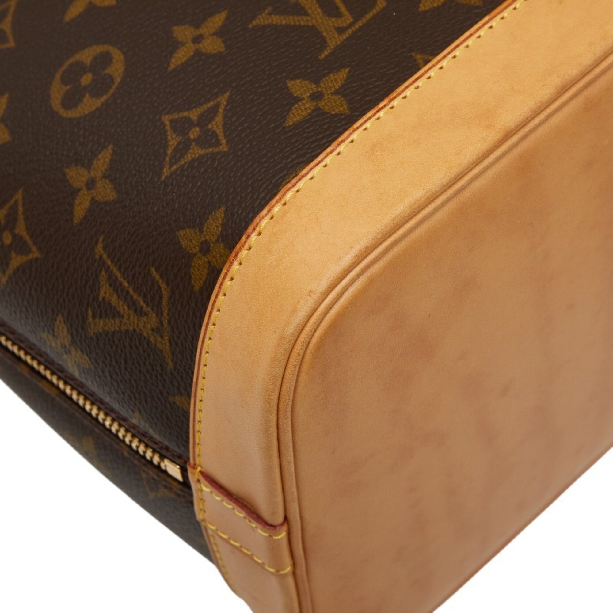 Louis Vuitton Monogram Brown Pvc Leather Handbag (Pre-Owned)