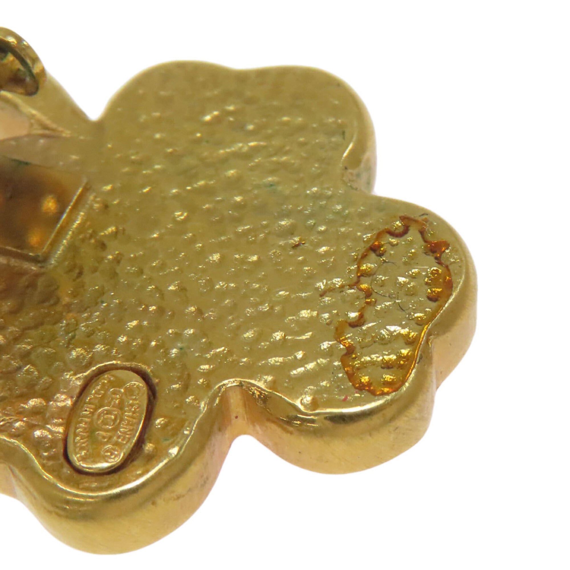 Chanel Gold Pink Metal Band Ring (Pre-Owned)