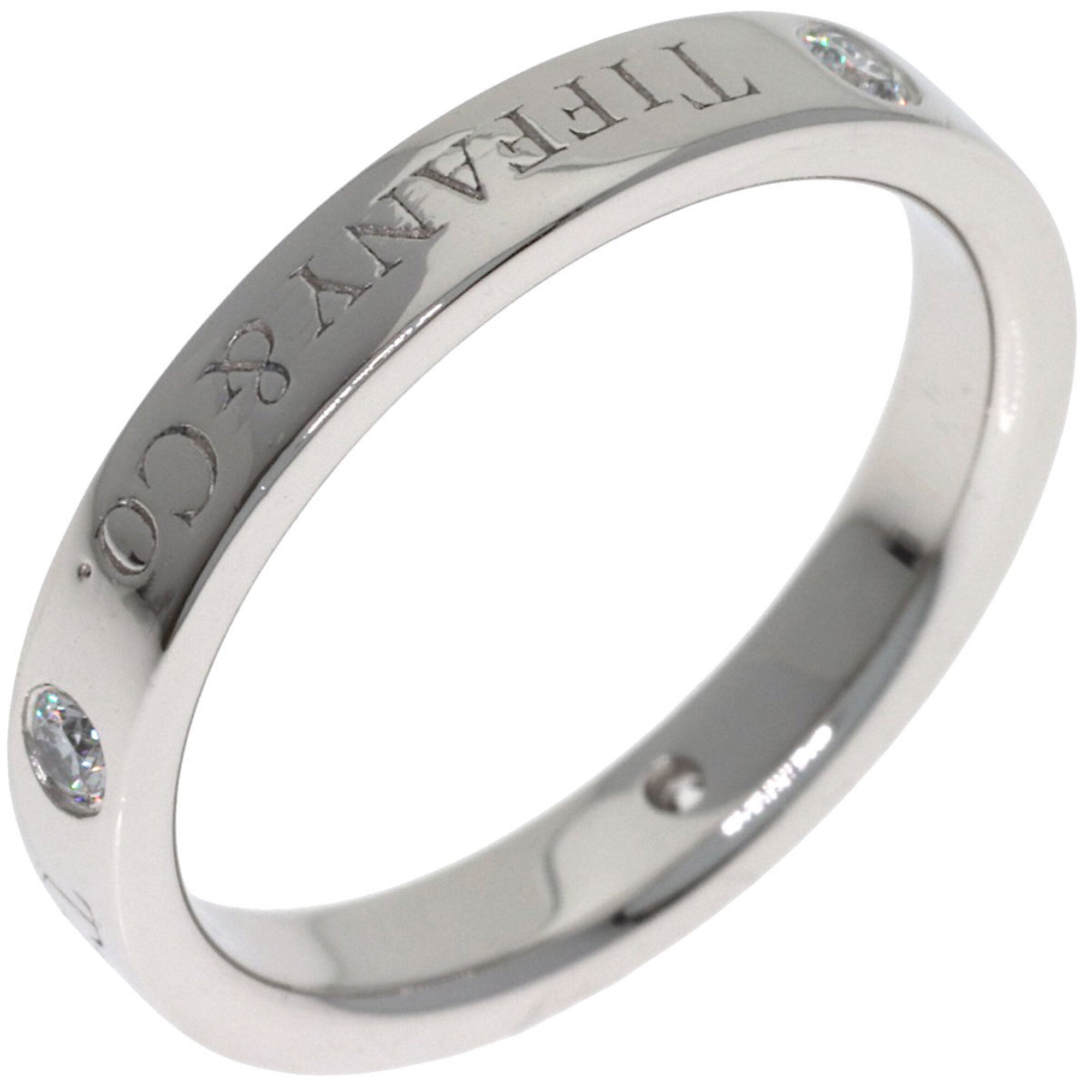 Tiffany Platinum 950 Band Ring (Pre-Owned)