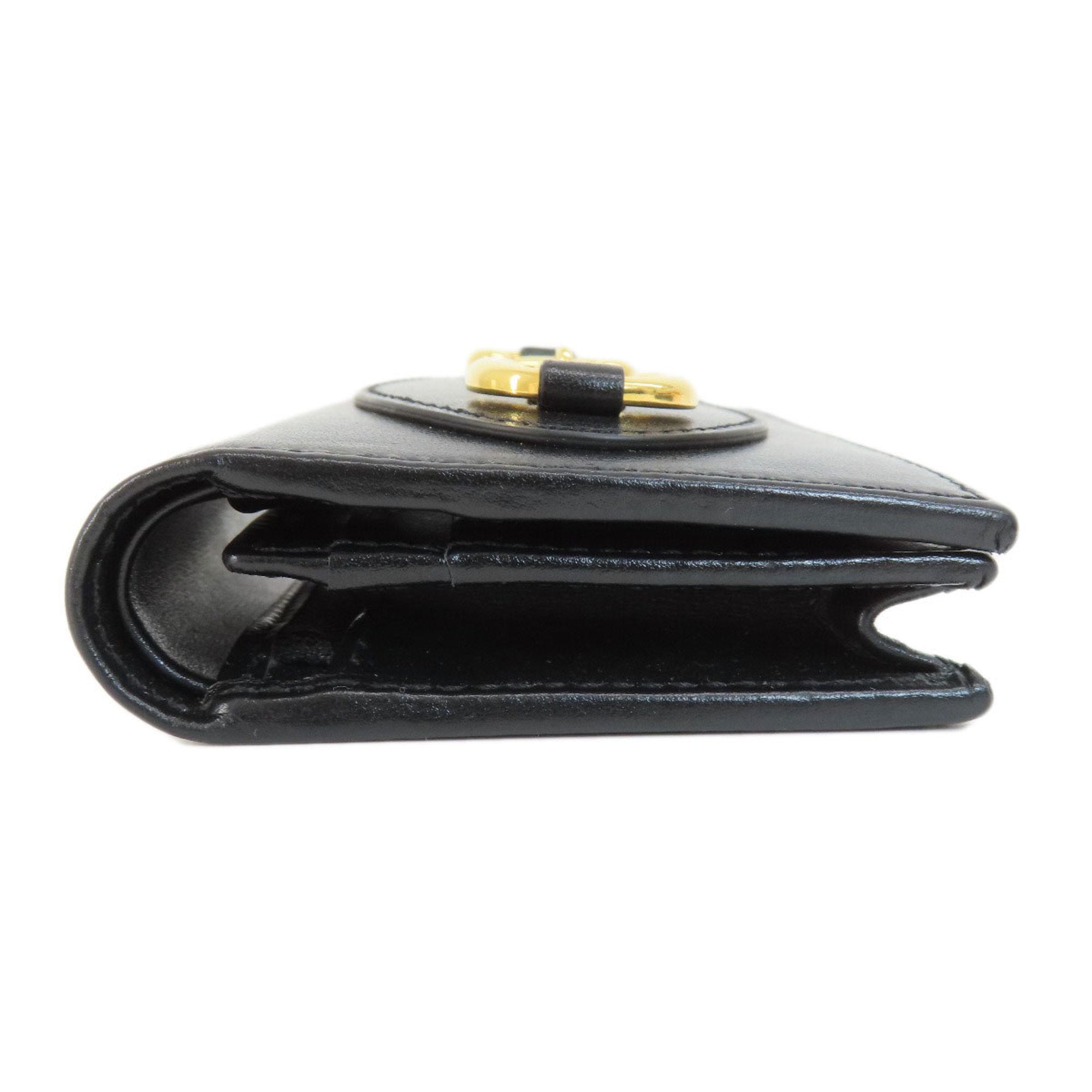 Gucci Black Leather Wallet (Bi-Fold) (Pre-Owned)