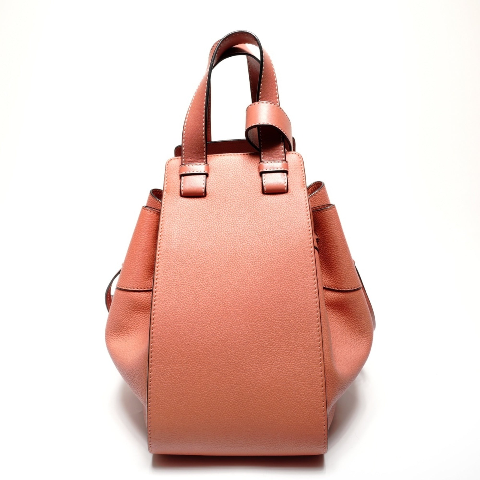 Loewe Hammock Pink Leather Shoulder Bag (Pre-Owned)