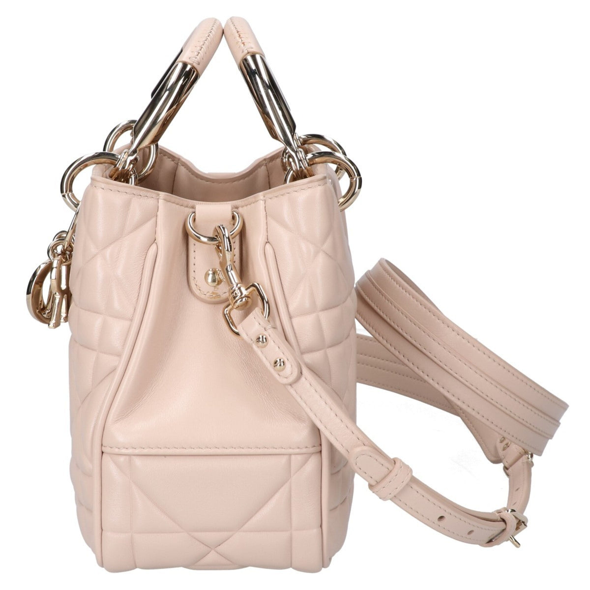 Christian Dior Beige Leather Handbag (Pre-Owned)