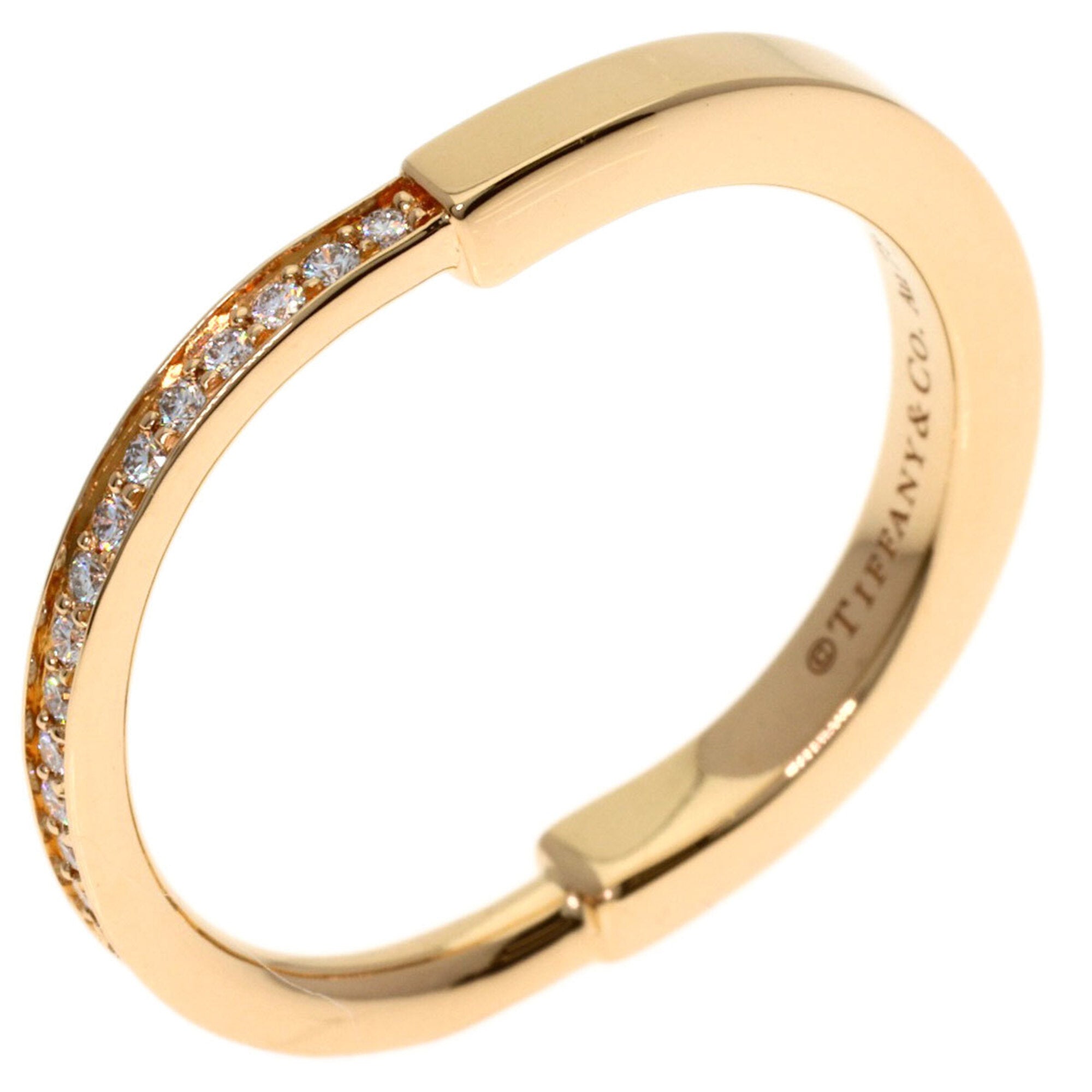 Tiffany Pink Gold (18K) Band Ring (Pre-Owned)