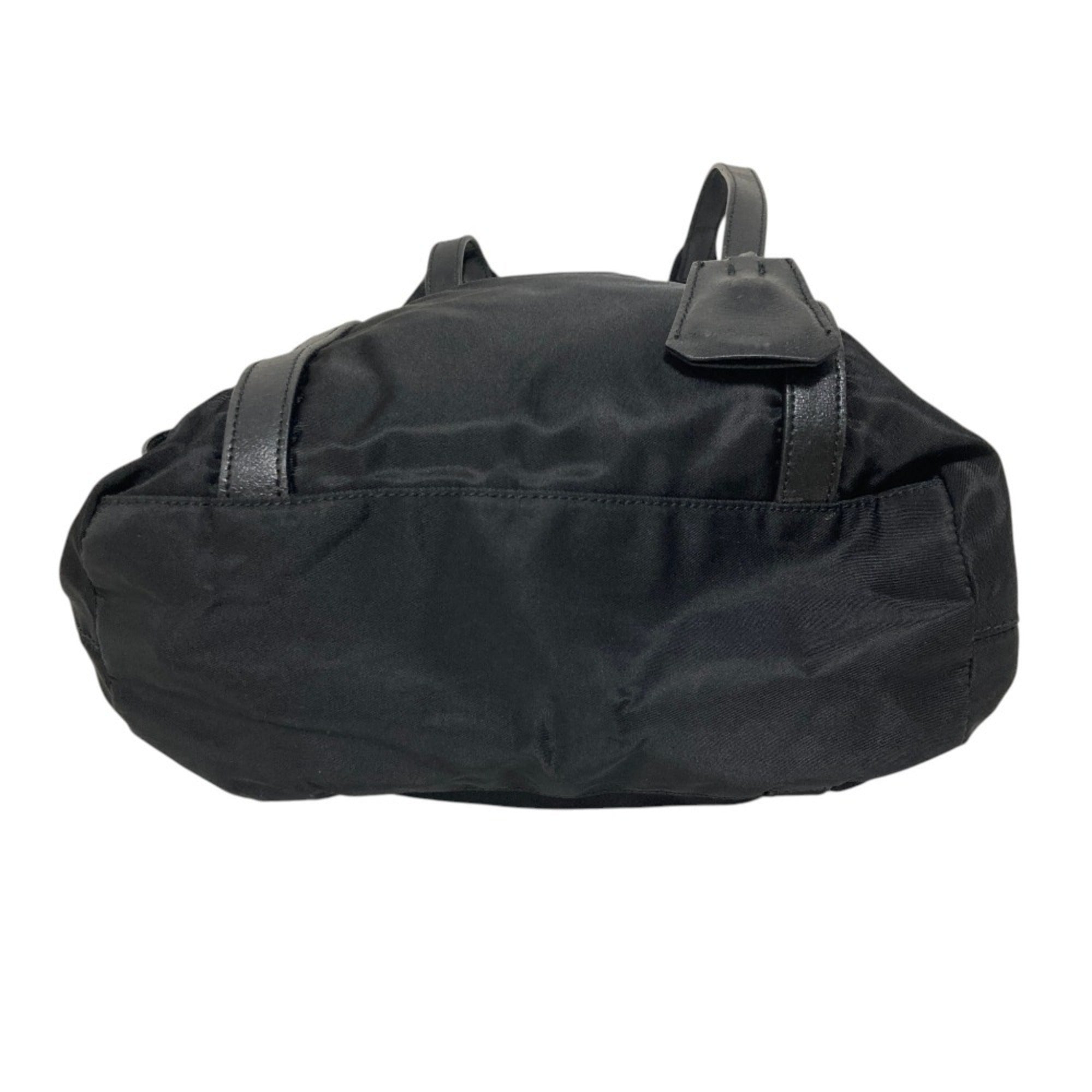 Prada Black Nylon Tote Bag (Pre-Owned)
