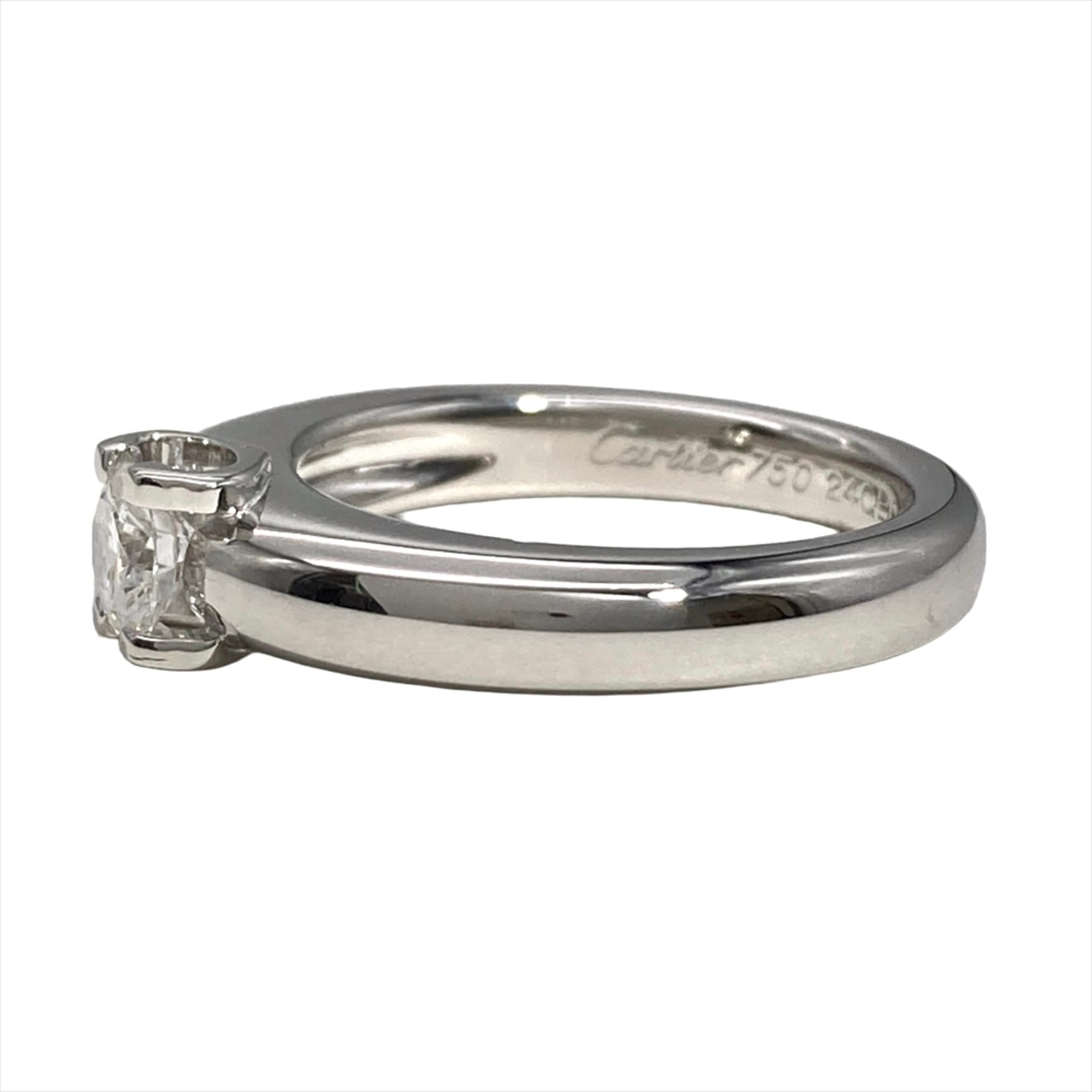 Cartier White Gold (18K) Band Ring (Pre-Owned)